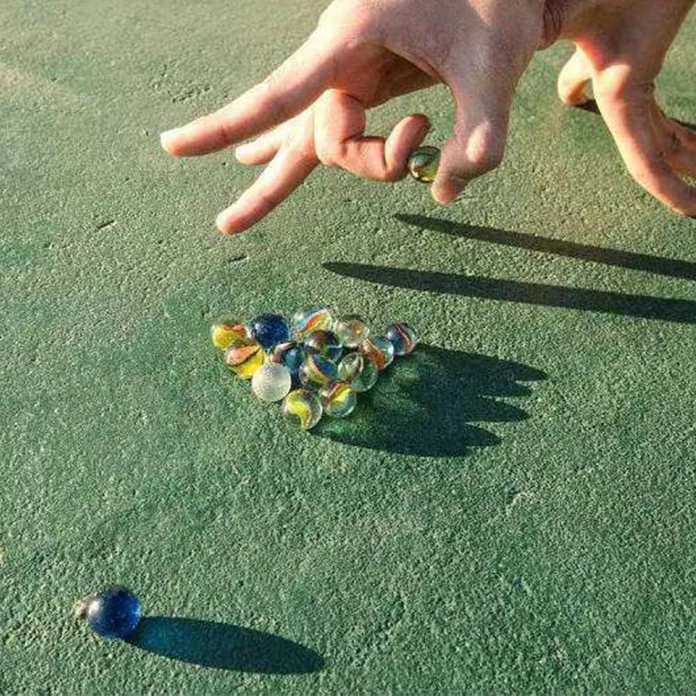 72 Canicas de Vidrio UNCOJOY en 6 Colores para Juegos