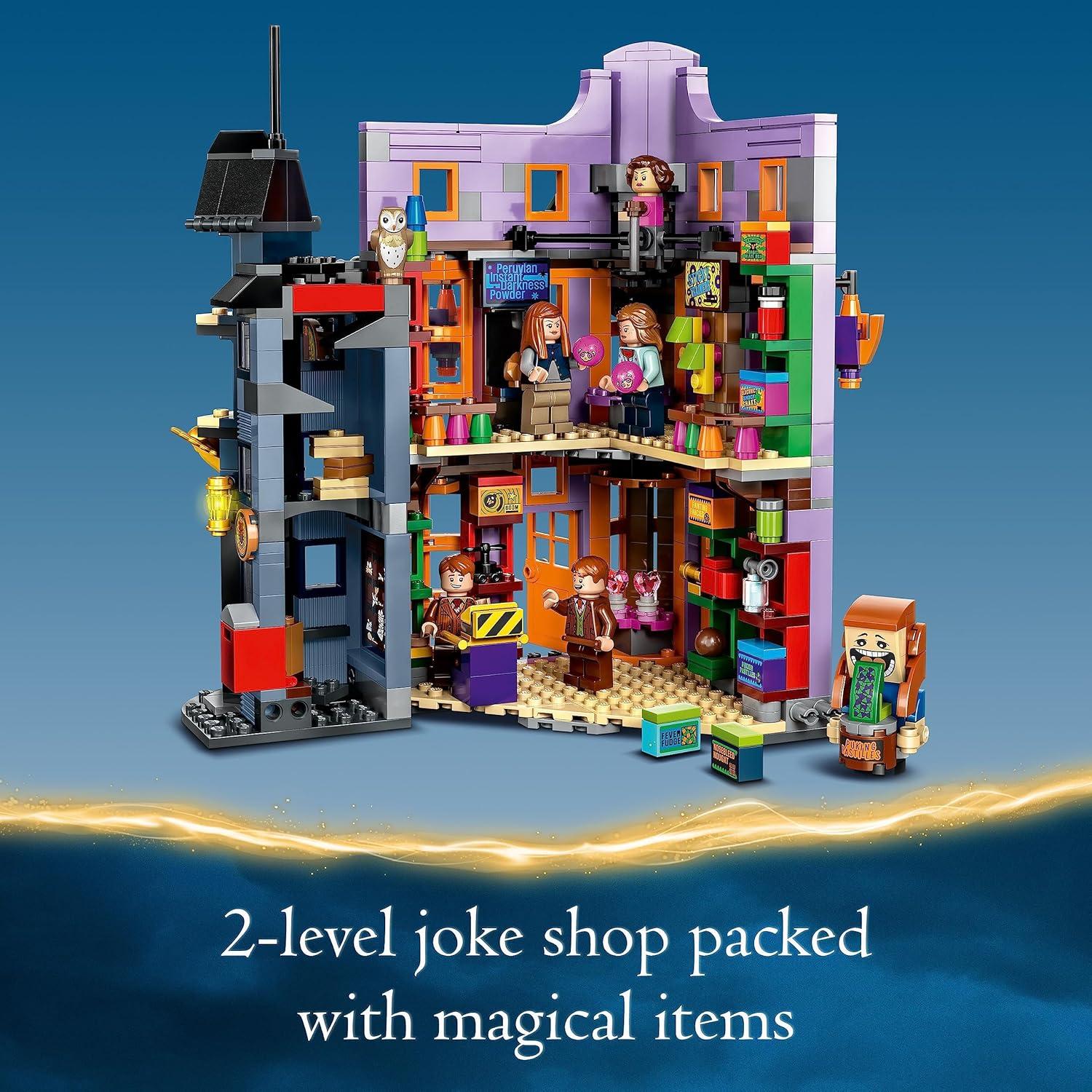 LEGO Harry Potter 76422 Callejón Diagon: Bromas Weasley