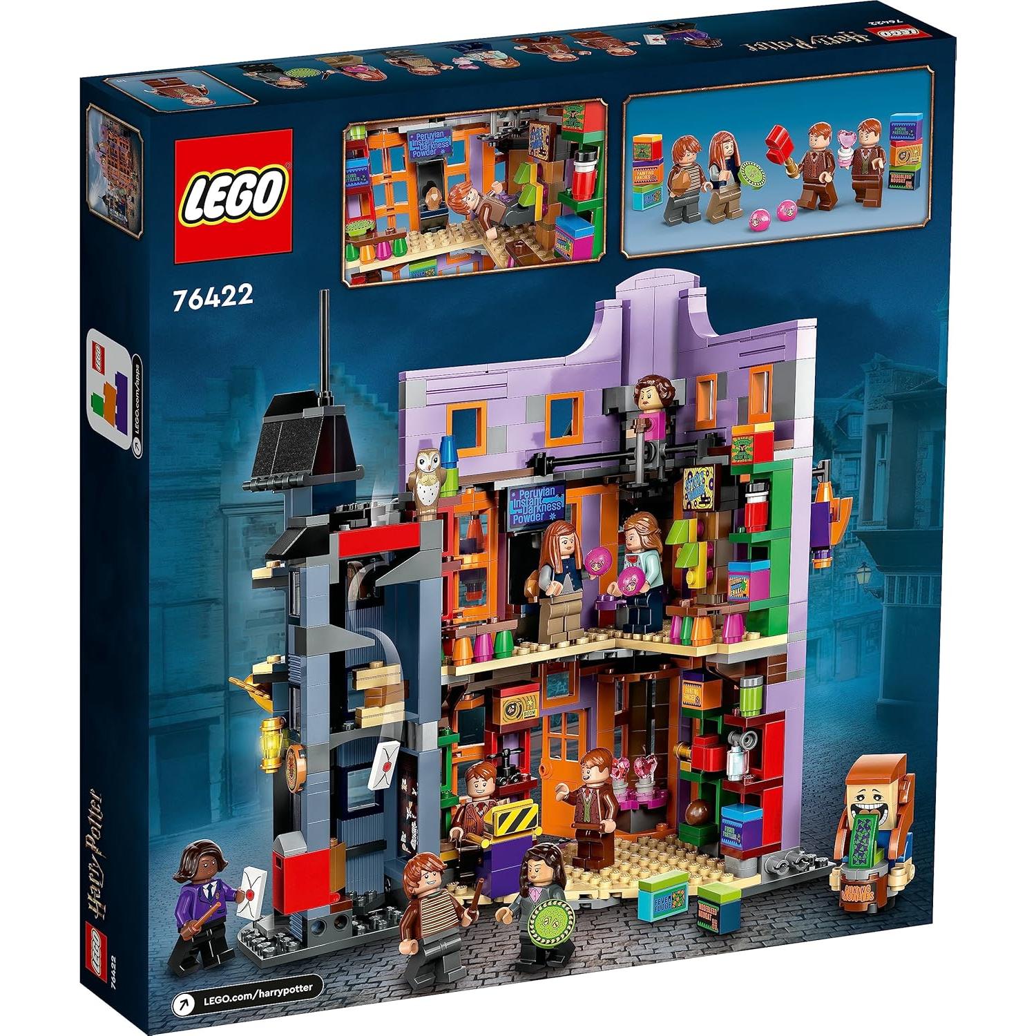 LEGO Harry Potter 76422 Callejón Diagon: Bromas Weasley