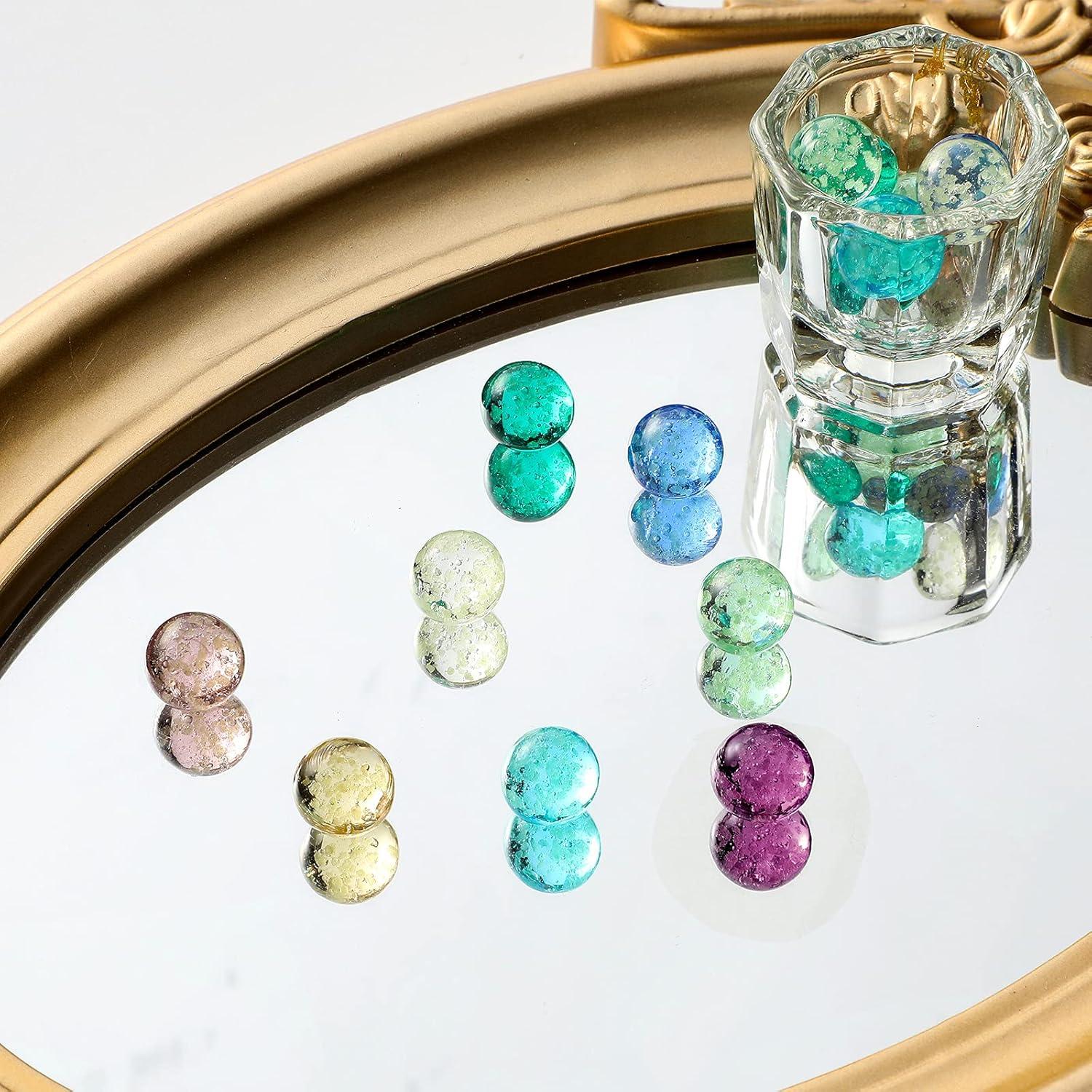 48 Canicas Brillantes Luminiscentes Sumind 1.4 CM Colores Mixtos