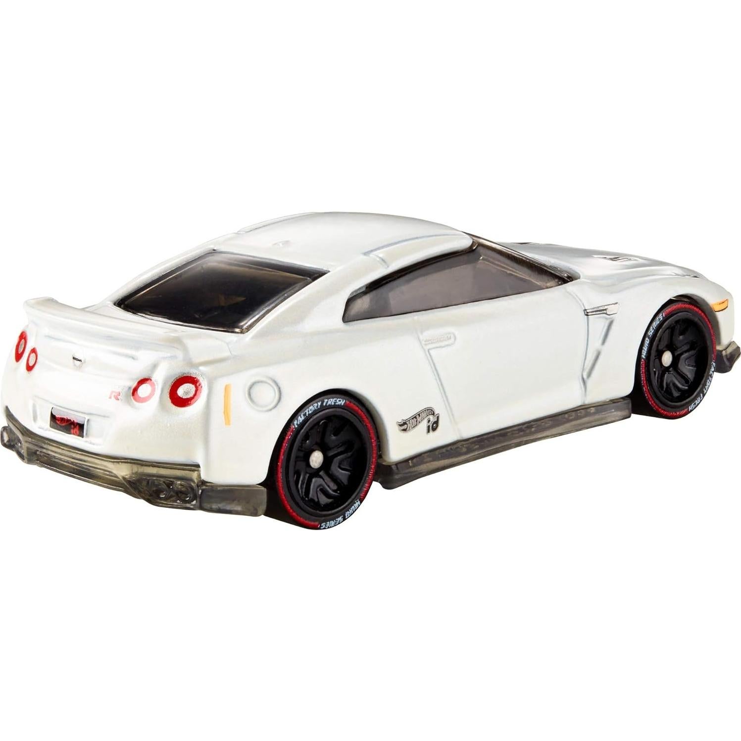Hot Wheels id Nissan GT-R R35 Mattel 116g 7.6x13.7x4.9cm