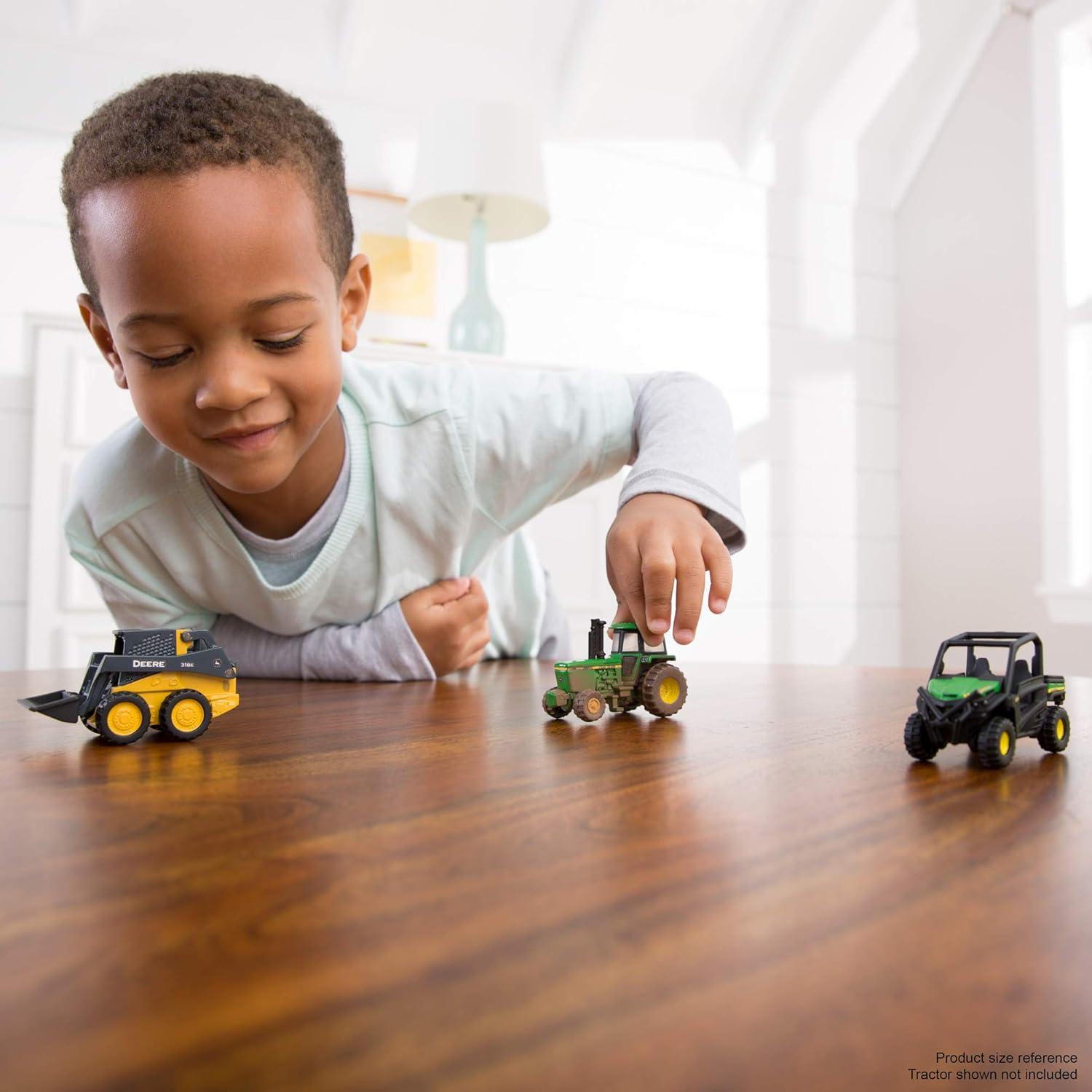 Set de Juguetes de Granja John Deere ERTL - 3 Vehículos 7.62 cm