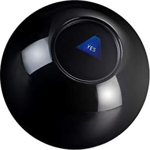 Bola Mística 8 Yassk Retro Adivinación 8,38 cm