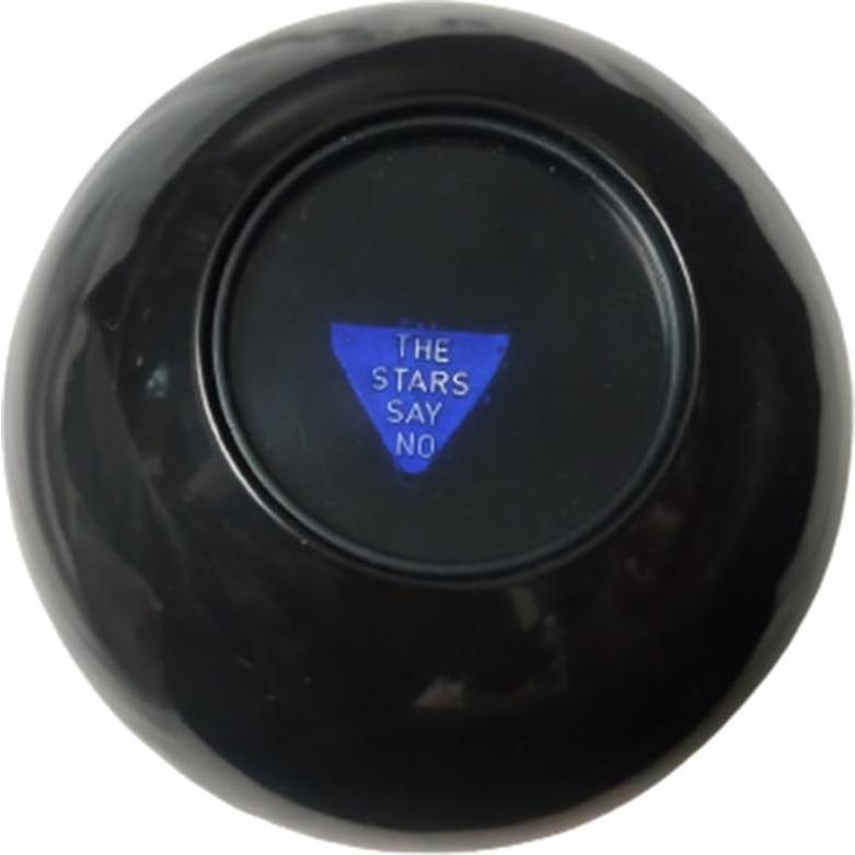 Juego de Adivinación Mystic 8 Ball - Bola Negra Retro 230g