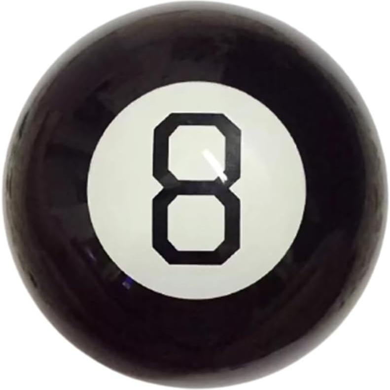 Juego de Adivinación Mystic 8 Ball - Bola Negra Retro 230g