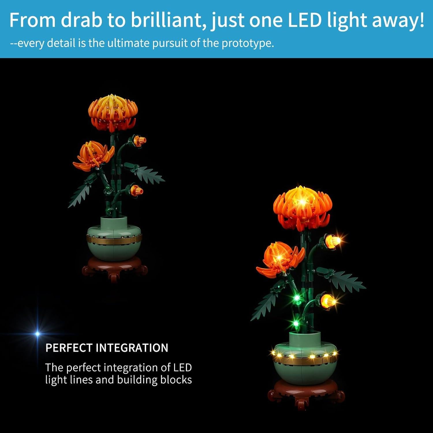 Kit de Iluminación LED BrickSoul para LEGO 10368 - Solo Luces