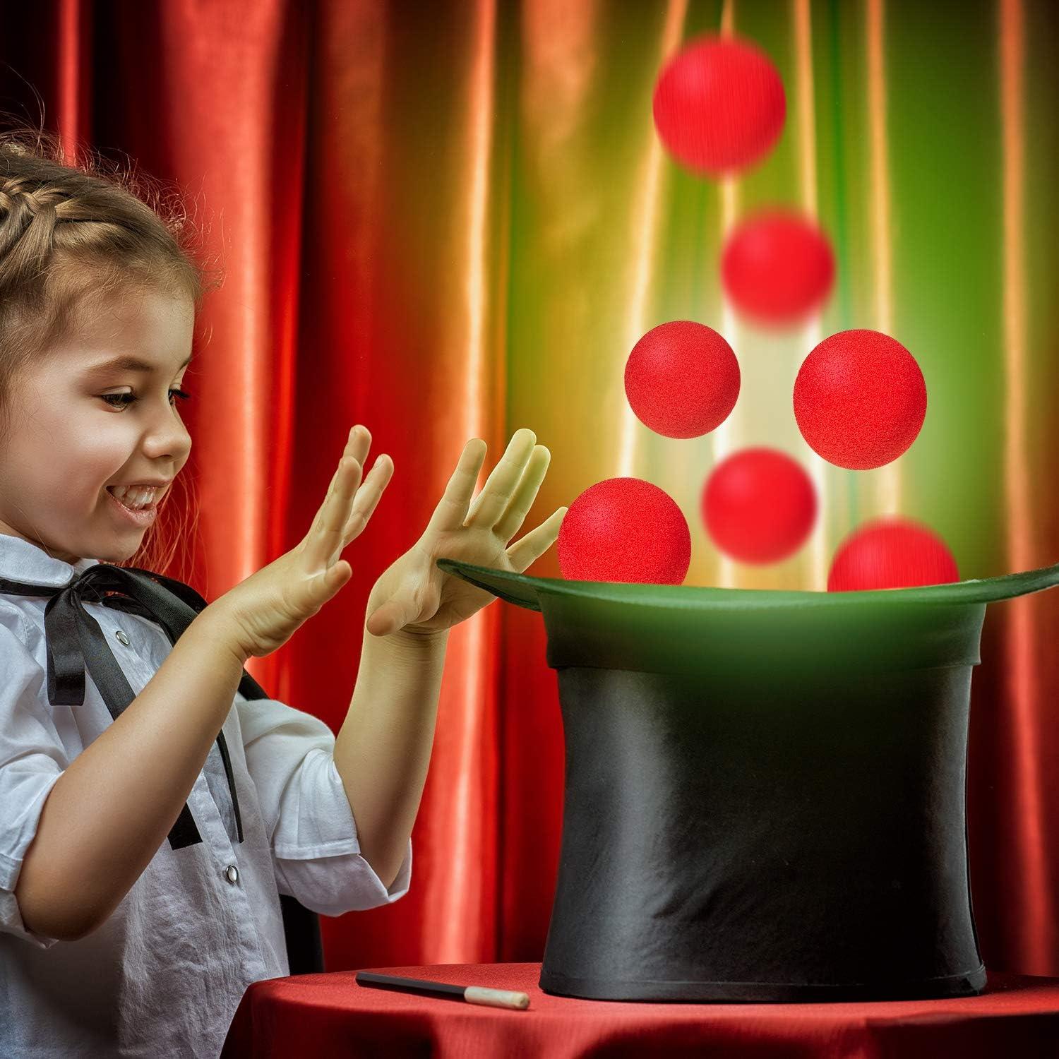 Bolas de Esponja Rojas Skylety 20 Piezas para Magia