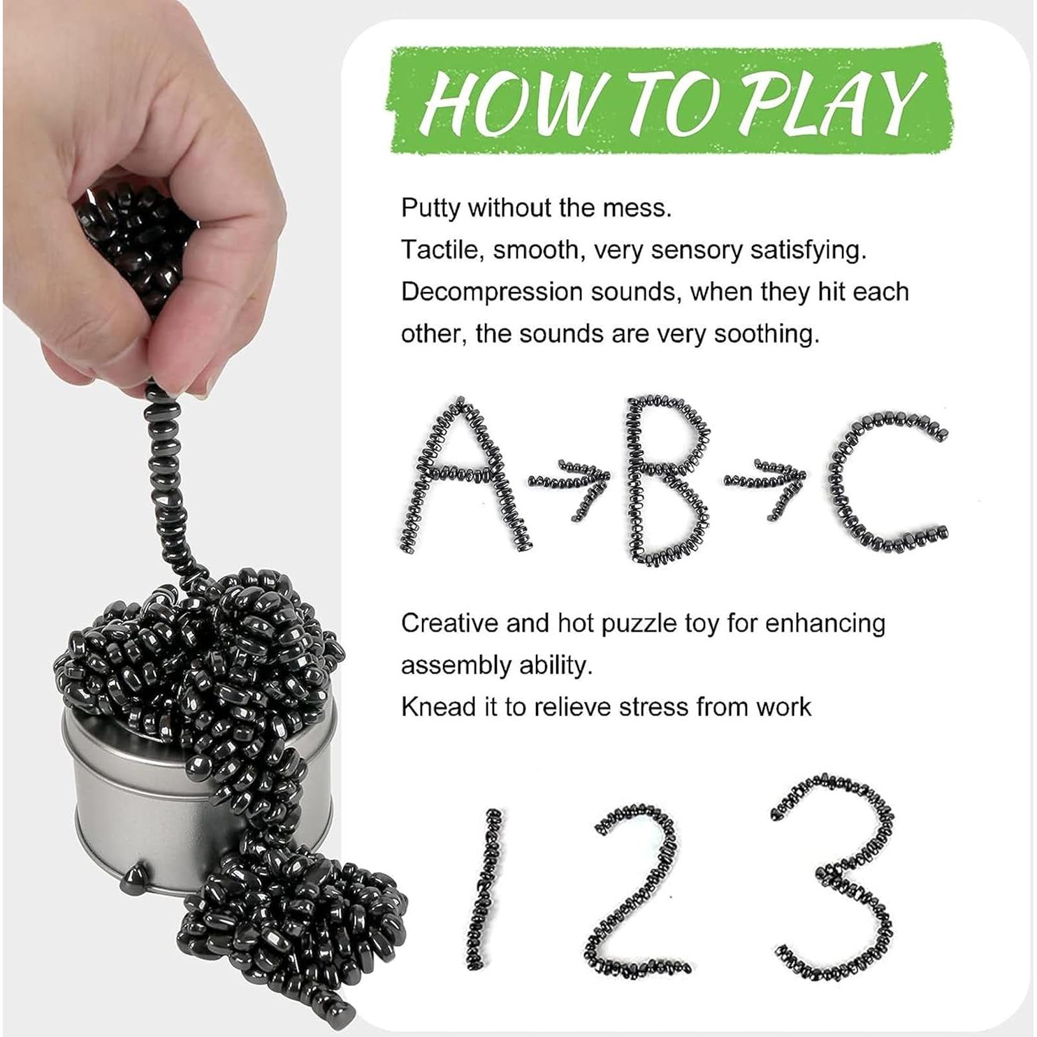 Bolas Magnéticas Antiestrés Matassari 550 PCS 5mm