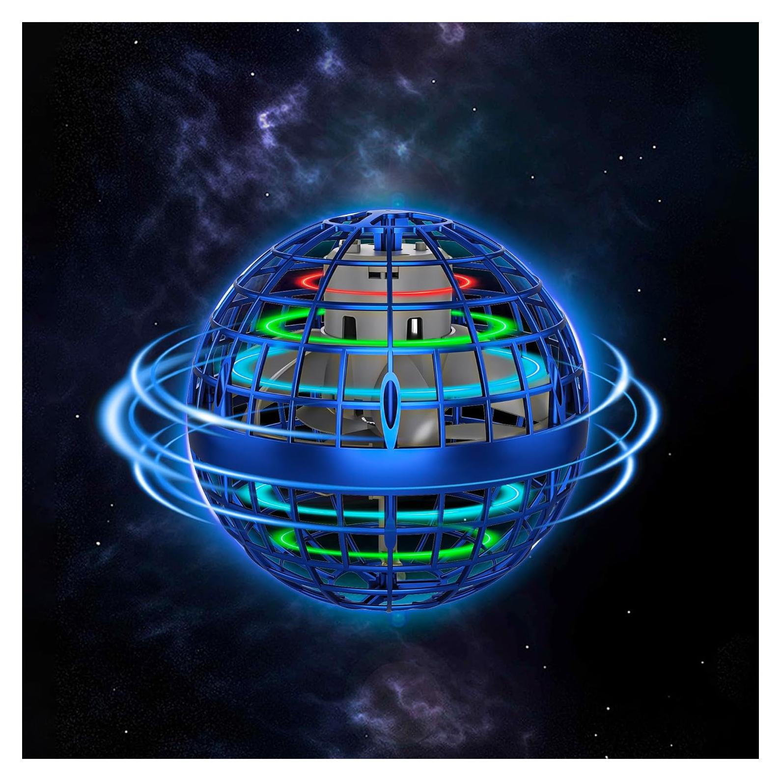 Bola Voladora MLCLL TSM-006 Azul con Luces RGB