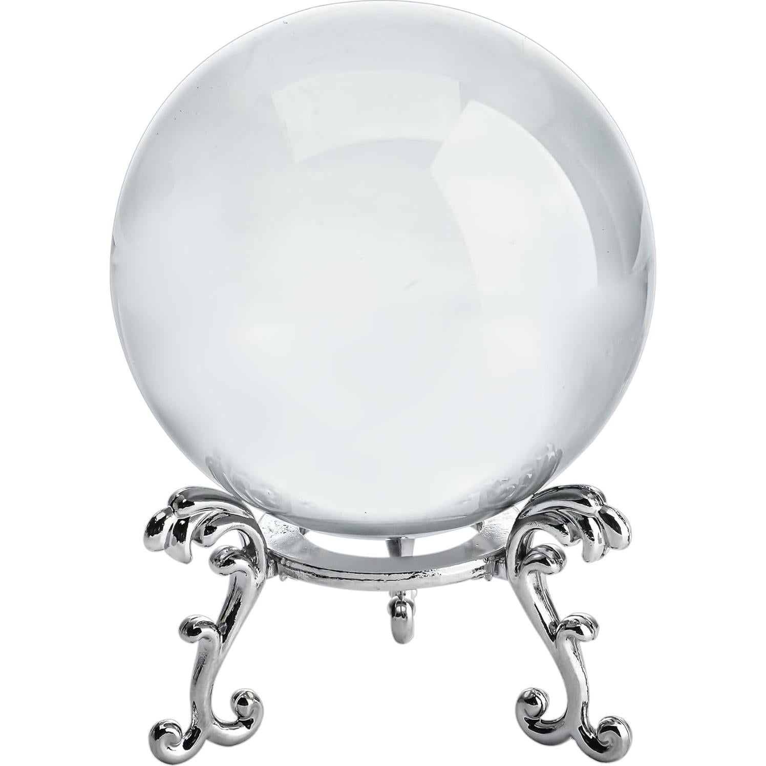 Bola de Cristal Transparente ZEERSHEE 60mm Decorativa