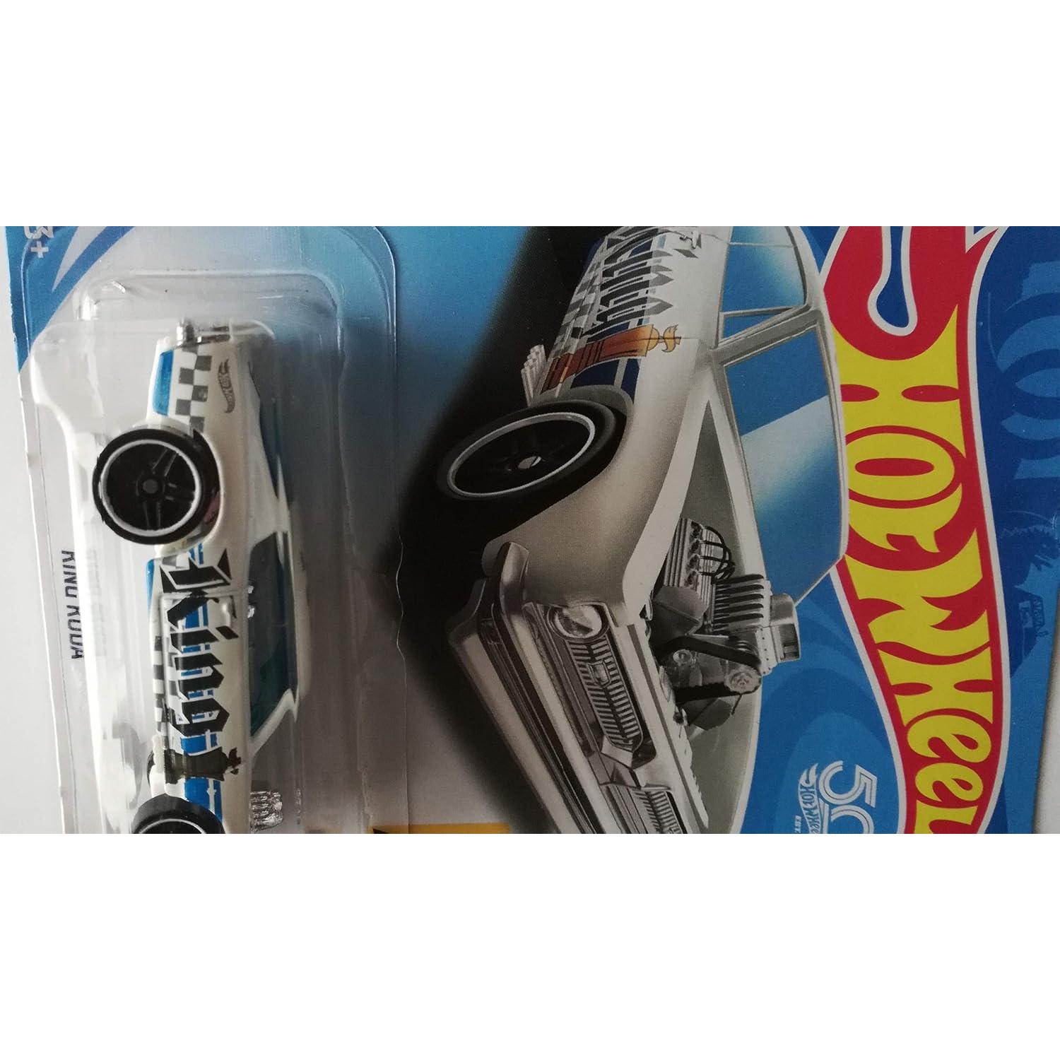 Hot Wheels Rey Kuda 2018 Checkmate 1:64 Coleccionable Blanco