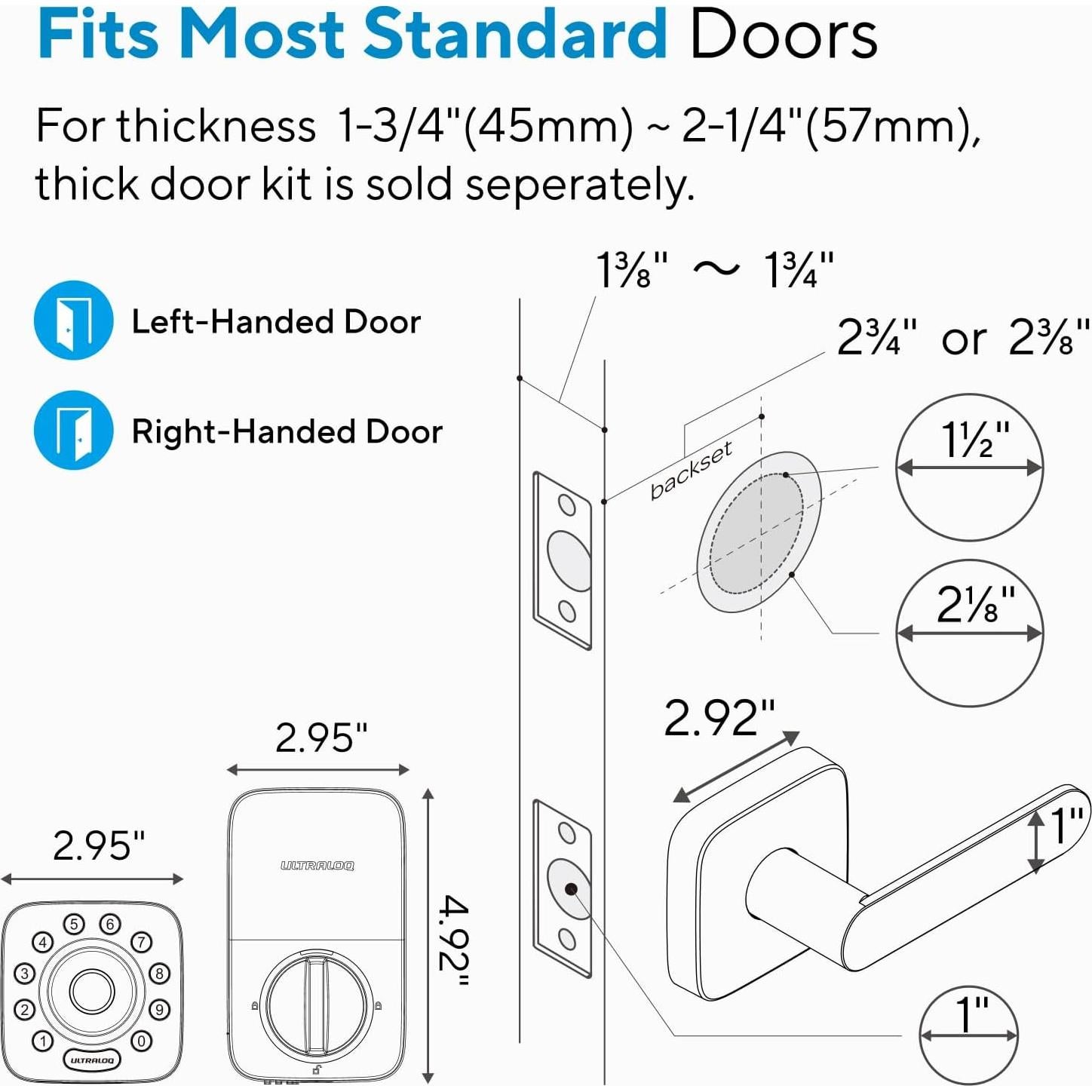 Cerradura Inteligente ULTRALOQ U-Bolt Pro WiFi con Huella Dactilar