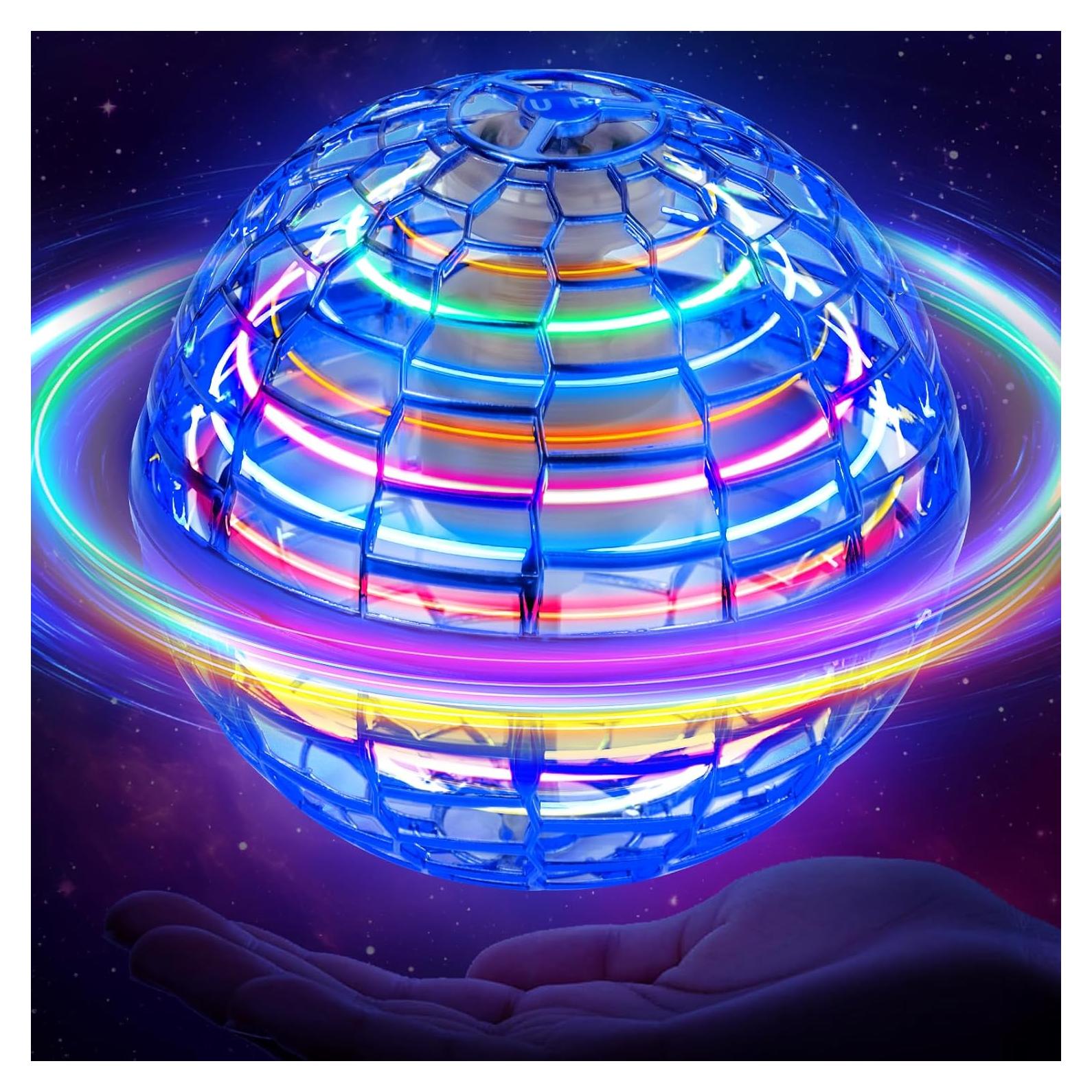 Bola Voladora WHATOOK TSM004-B con Luces LED Azul