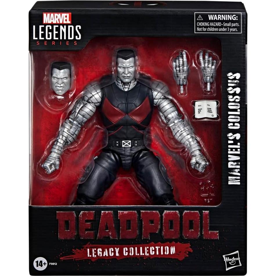 Marvel Legends Series Colossus, Deadpool Legacy Collection Deluxe Collectible 6 Inch Action Figure