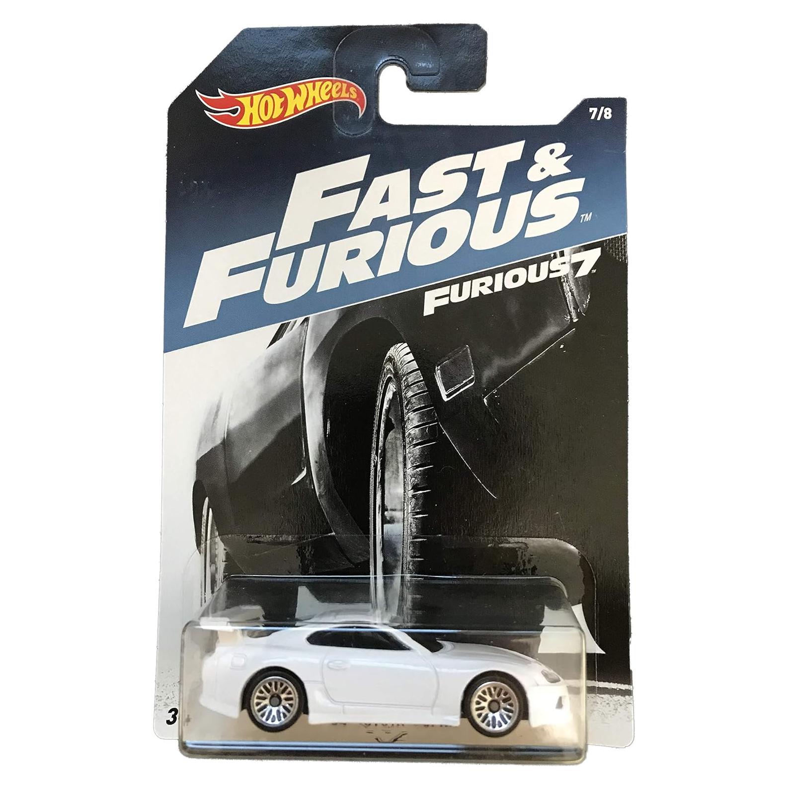Hot Wheels Mattel Rápido y Furioso 7 Toyota Supra 1:64
