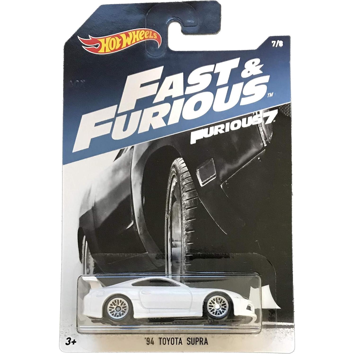 Hot Wheels Mattel Rápido y Furioso 7 Toyota Supra 1:64