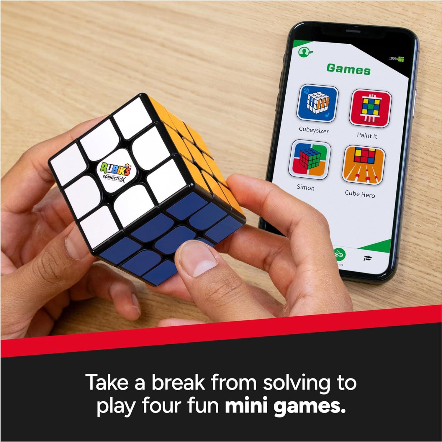 Cubo Rubik's ConnectedX Bluetooth 3x3 - Juguete de Estrés