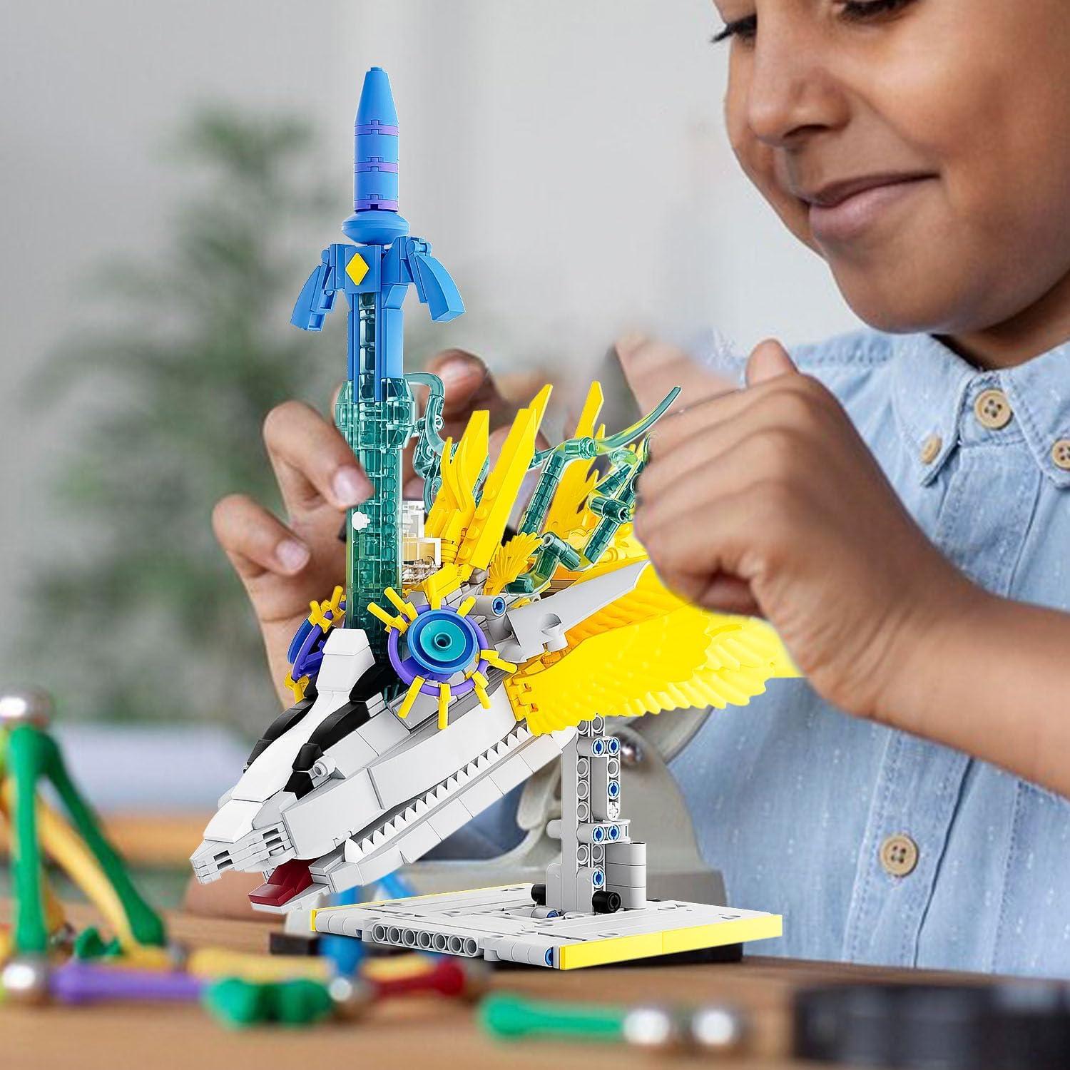 Juego de Construcción Espada Maestra MOC TOTK 702 Piezas