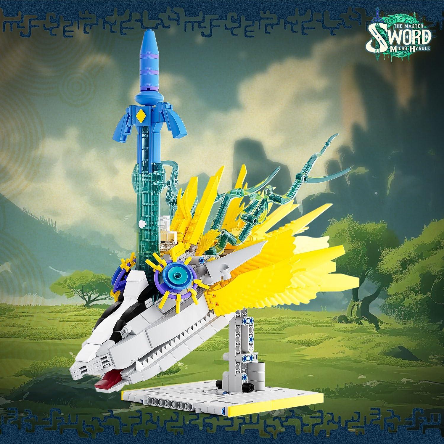 Juego de Construcción Espada Maestra MOC TOTK 702 Piezas