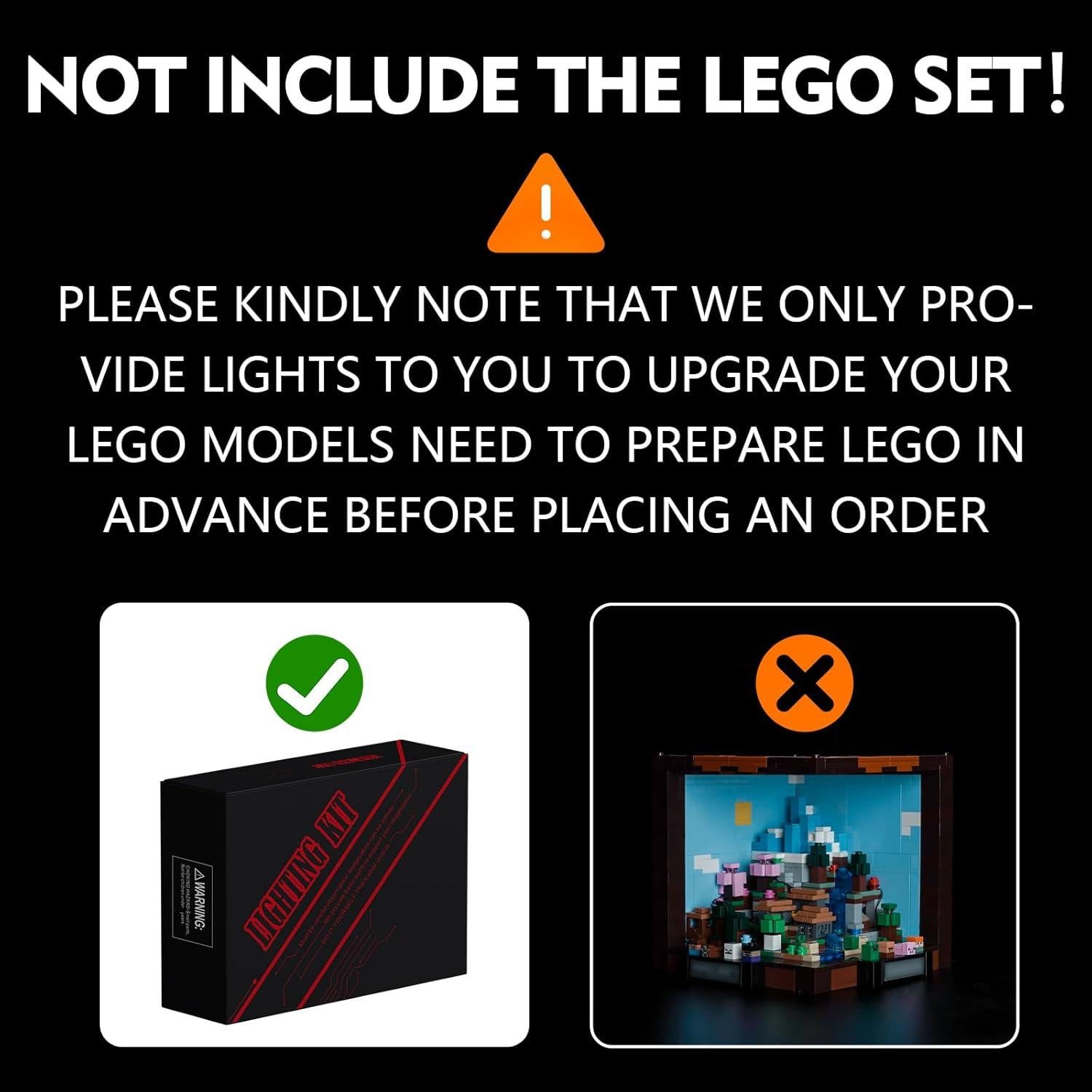 Kit de Iluminación LED Brickshining para Lego 21265