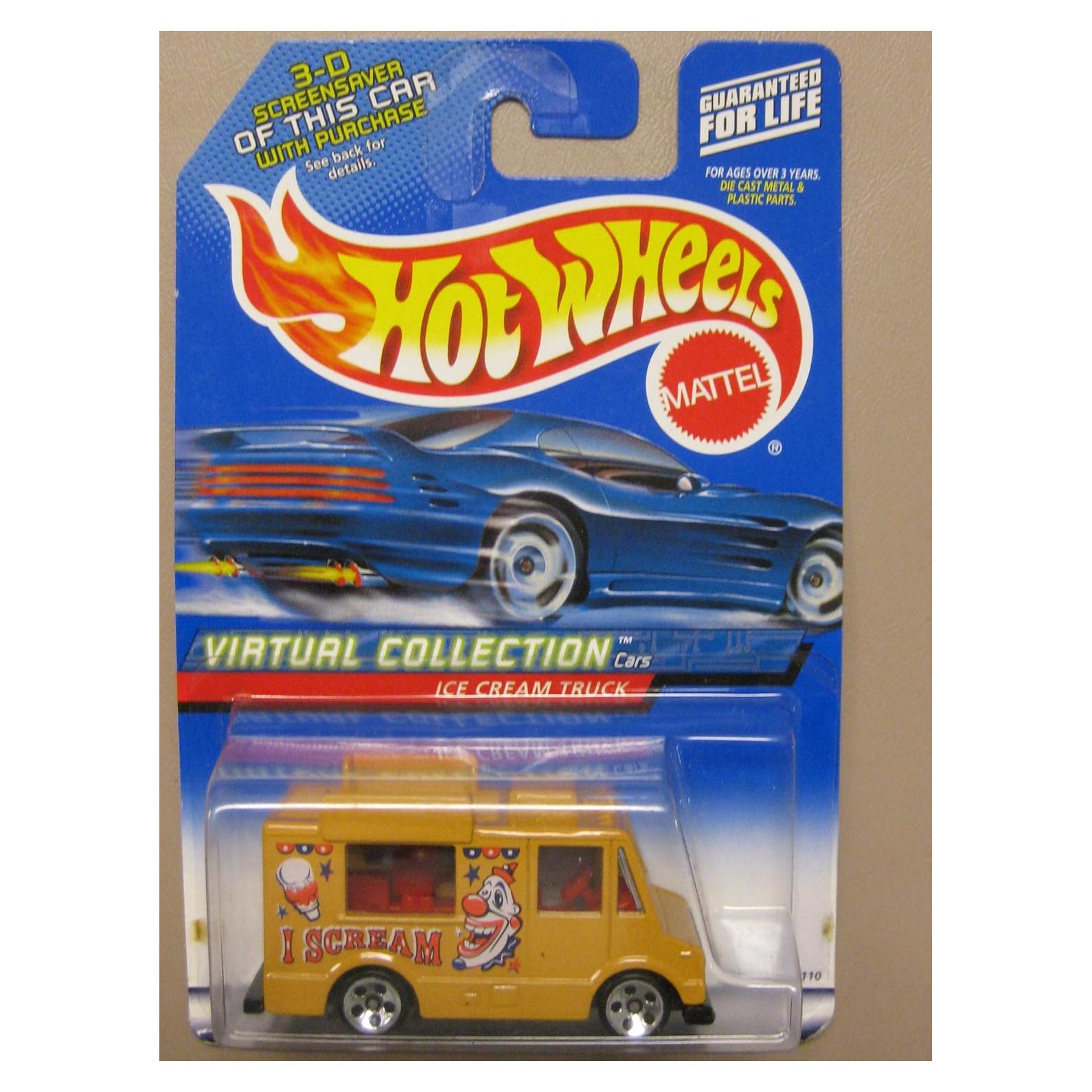 Hot Wheels Camión de Helados #144 Mattel 6.35x3.81cm