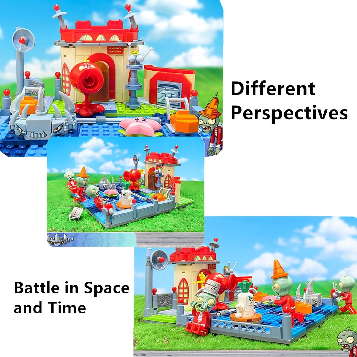 Juguete de Construcción Plantas y Zombies JHESAO 314PCS