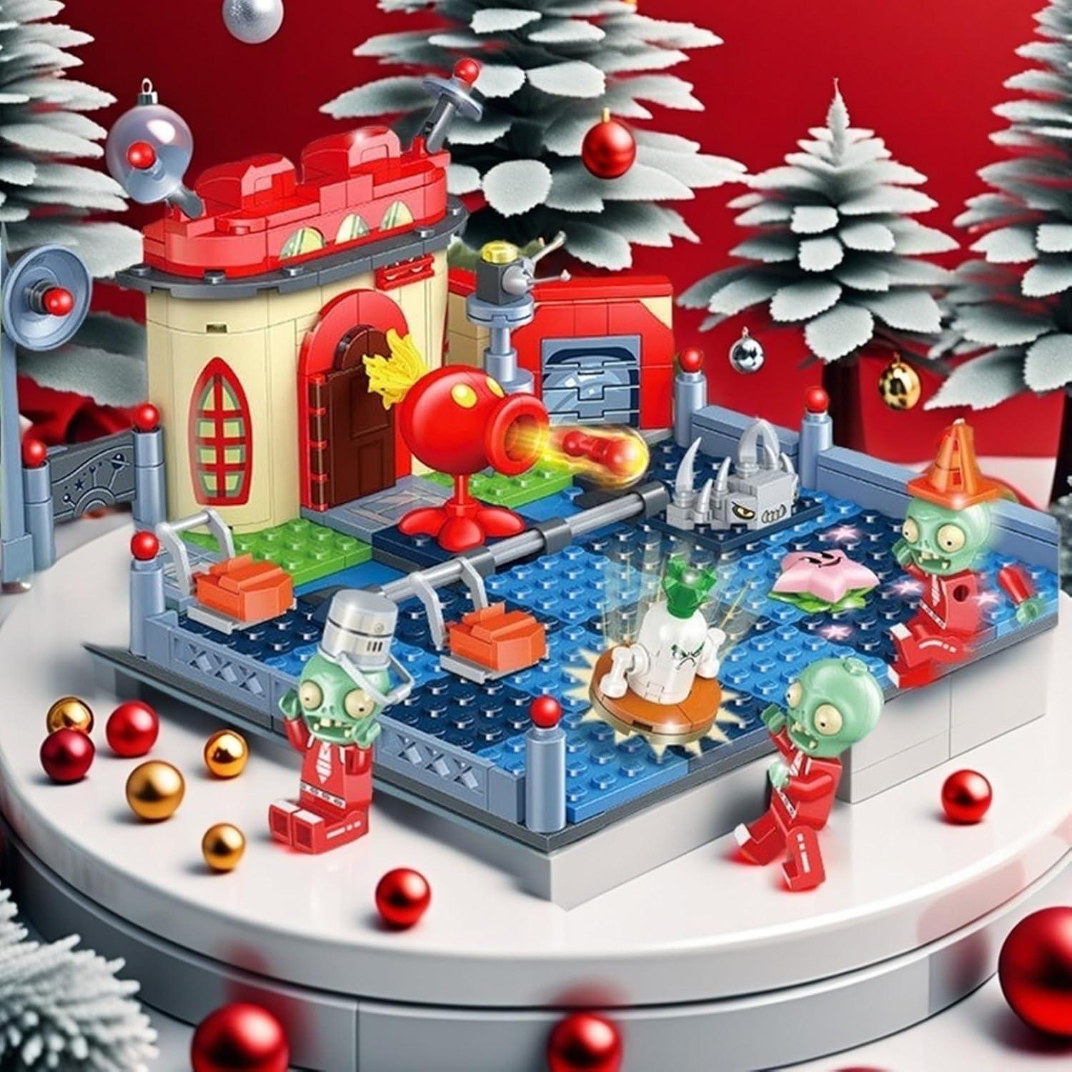 Juguete de Construcción Plantas y Zombies JHESAO 314PCS