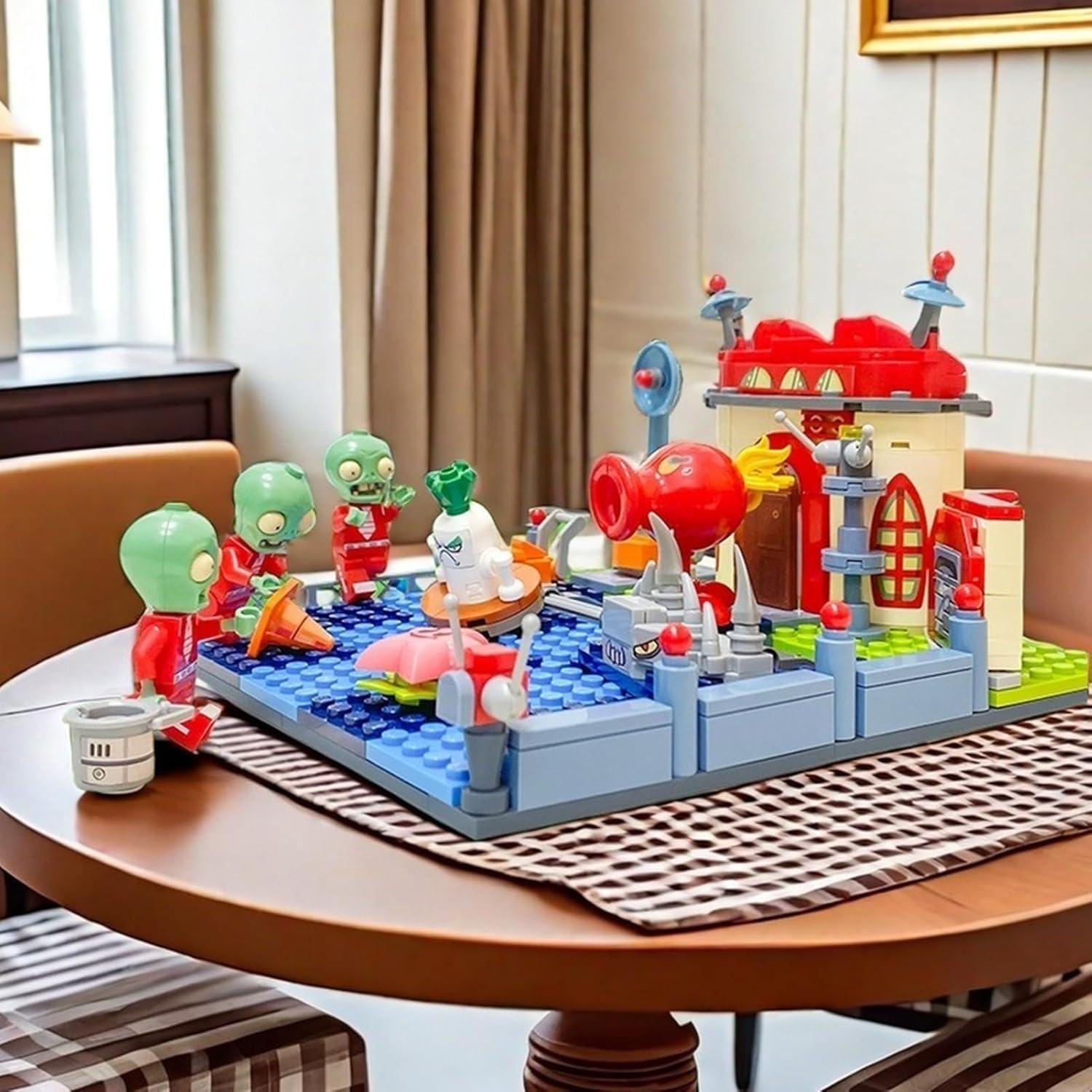 Juguete de Construcción Plantas y Zombies JHESAO 314PCS