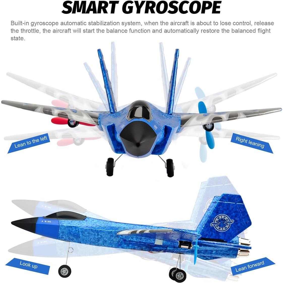 Avián RC F-35 ANTSIR 2 Canales 32.5x26.2cm Azul