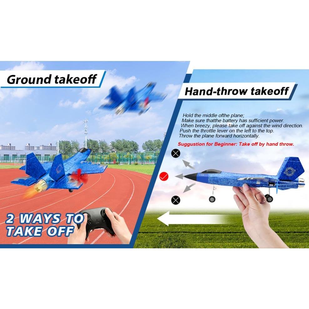 Avián RC F-35 ANTSIR 2 Canales 32.5x26.2cm Azul