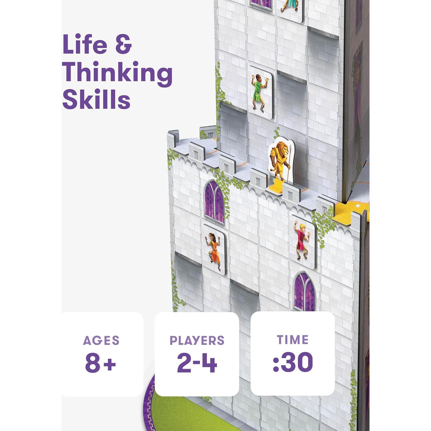 Juego de Mesa SimplyFun Los Caballeros Escaladores - Estrategia y Habilidades Motoras - 2-4 Jugadores, 8 Años+