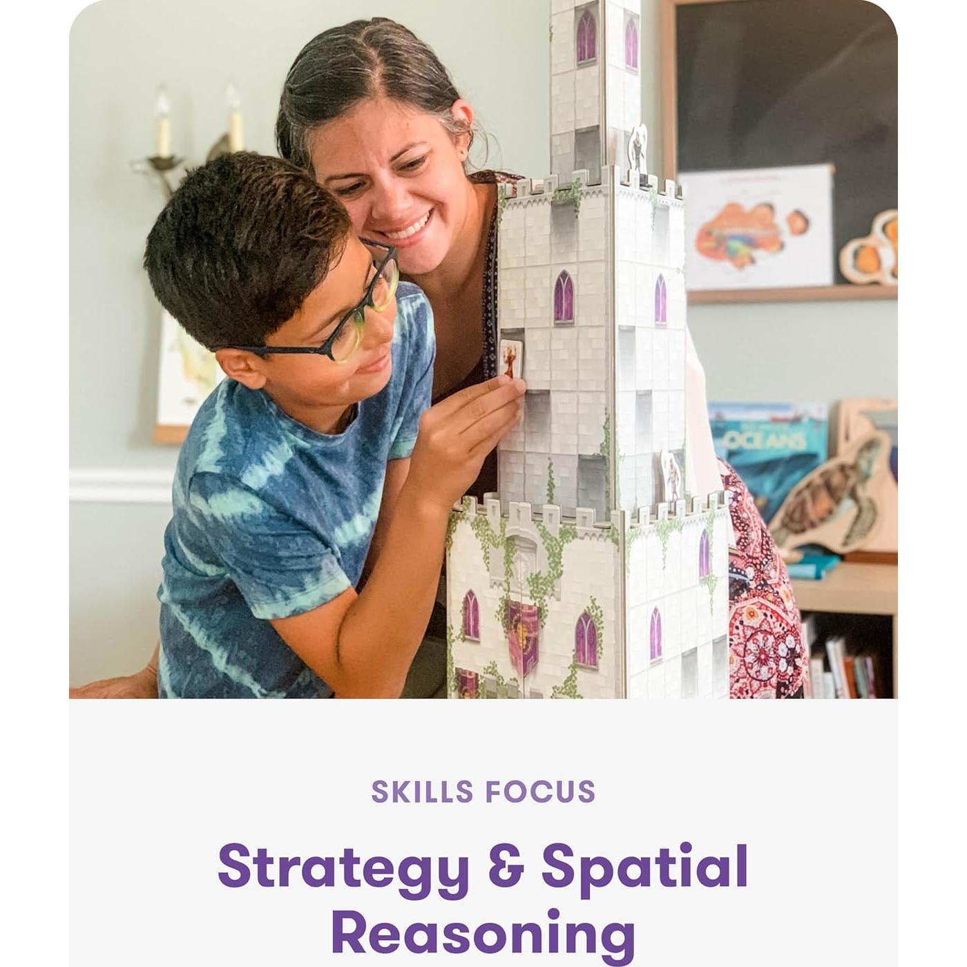 Juego de Mesa SimplyFun Los Caballeros Escaladores - Estrategia y Habilidades Motoras - 2-4 Jugadores, 8 Años+