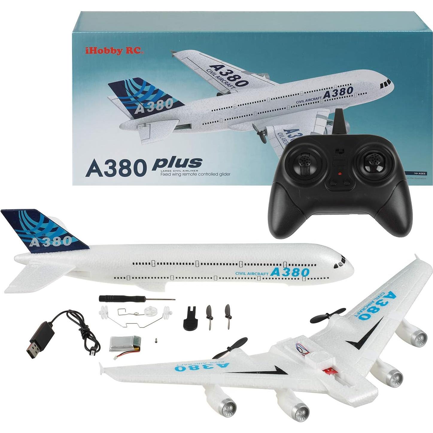 Avión RC BaiLing 2 Canales EPP para Niños Principiantes