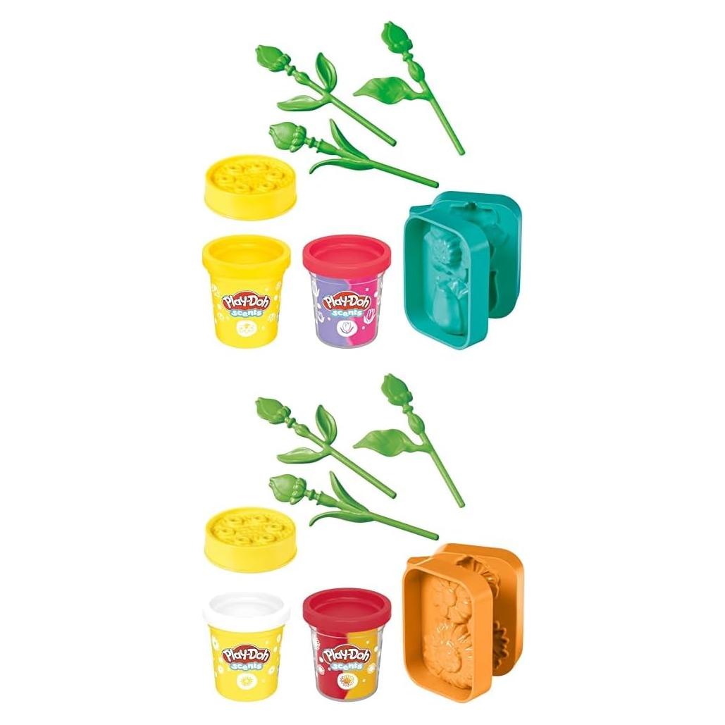 Kit de Flores Play-Doh para Niños - Tulipanes y Girasoles