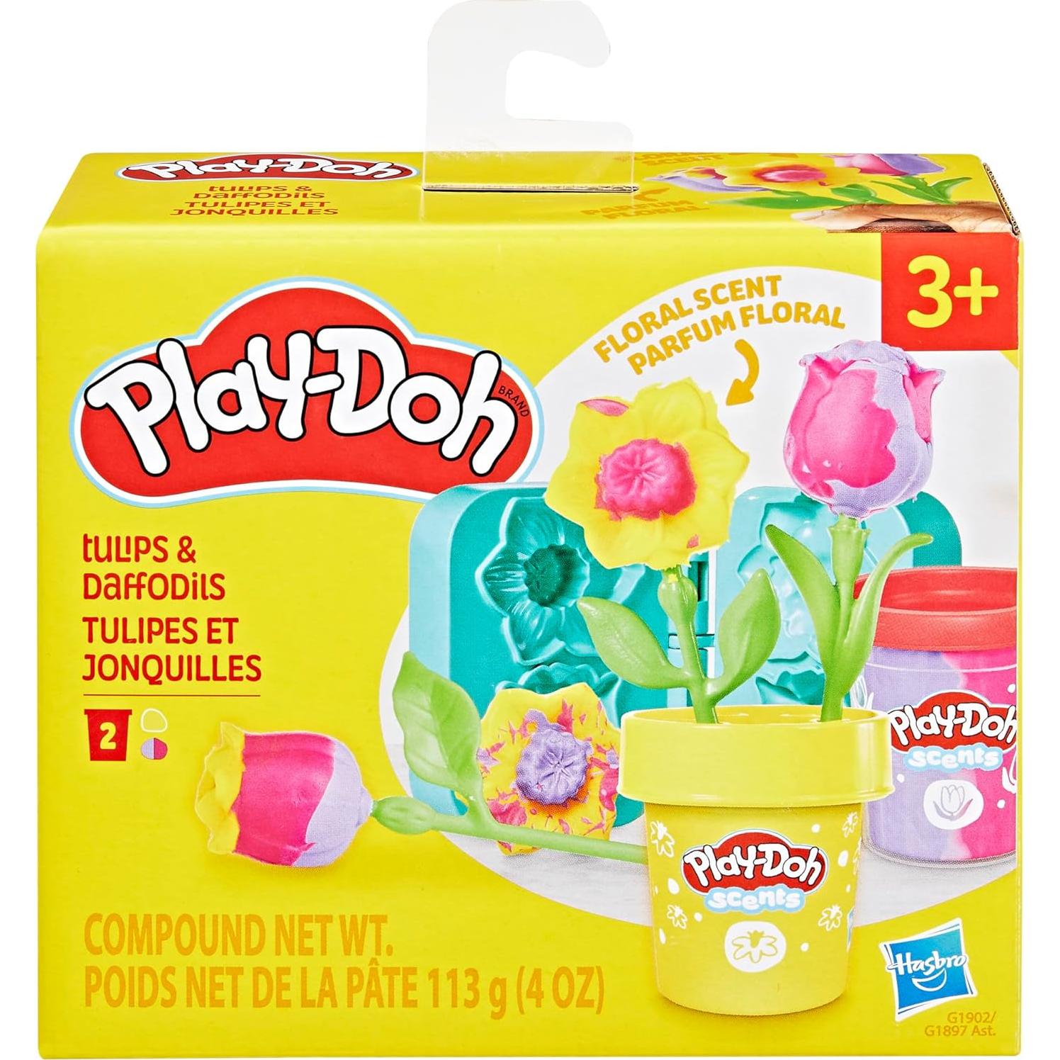 Kit de Flores Play-Doh para Niños - Tulipanes y Girasoles