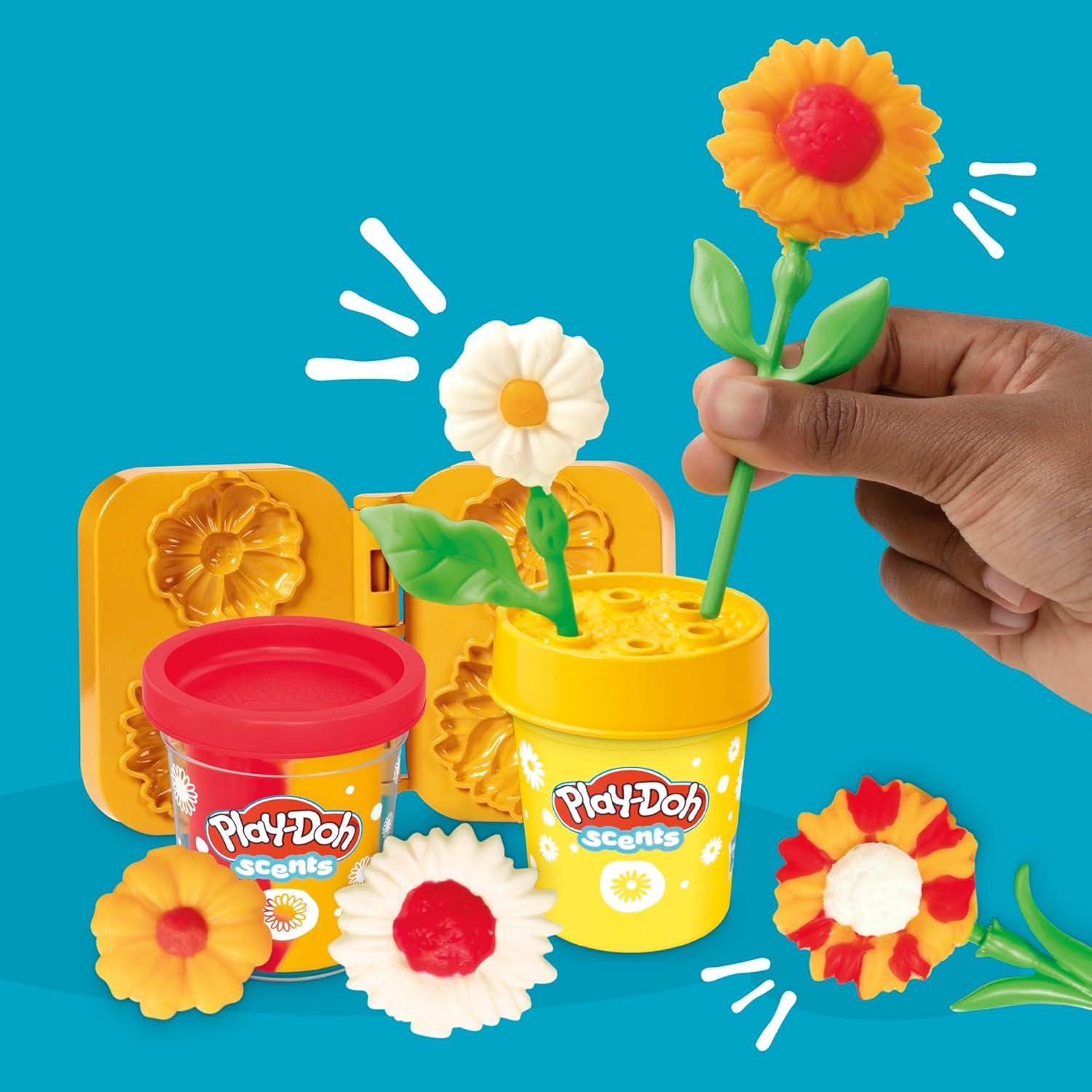 Kit de Flores Play-Doh para Niños - Tulipanes y Girasoles