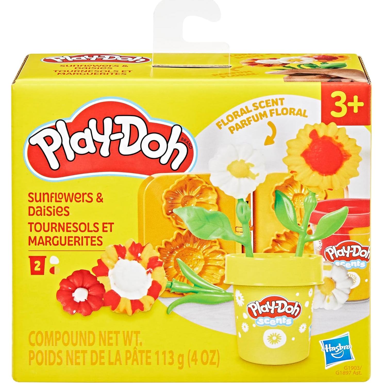 Kit de Flores Play-Doh para Niños - Tulipanes y Girasoles