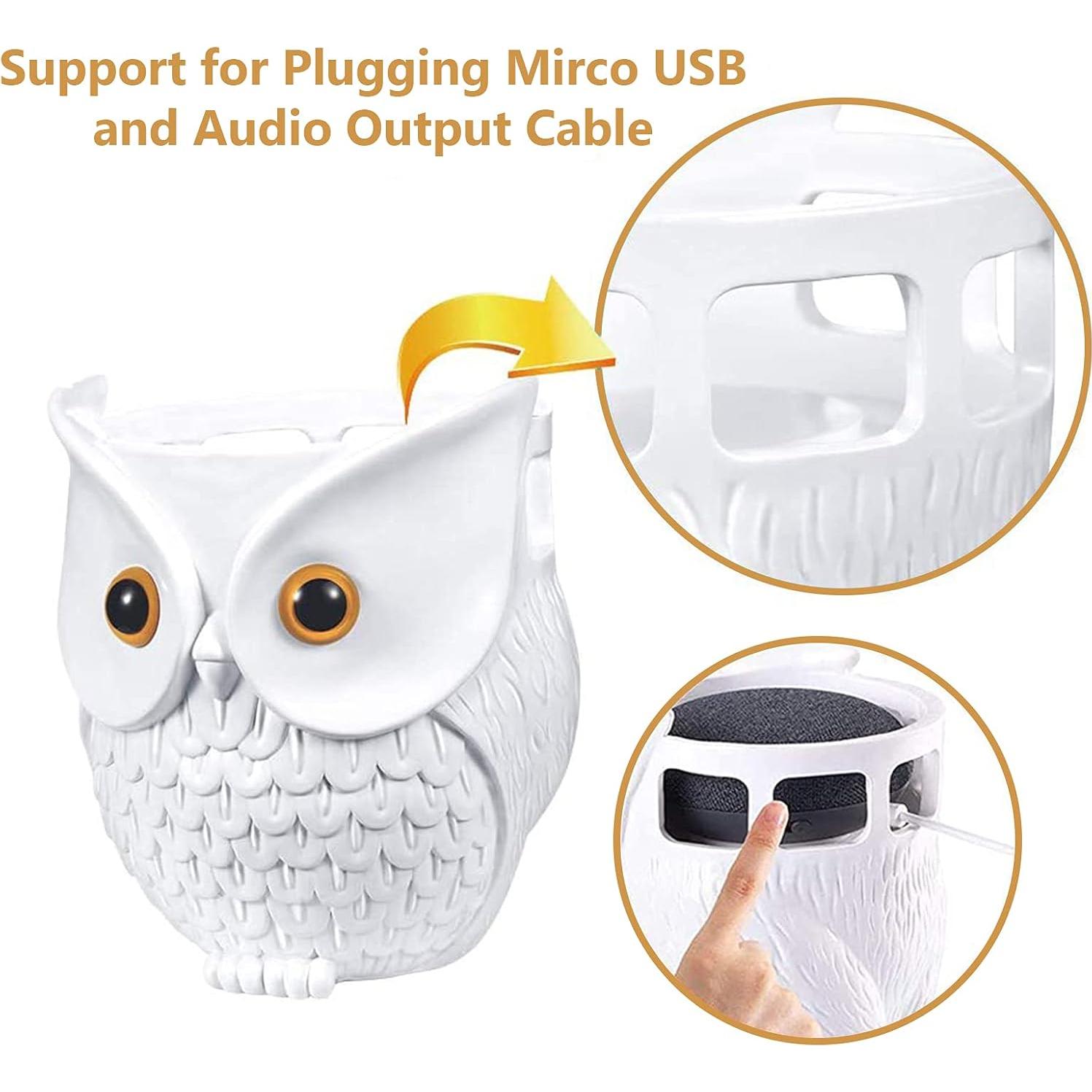 Soporte para Echo Dot Ctoiotc Blanco Antideslizante