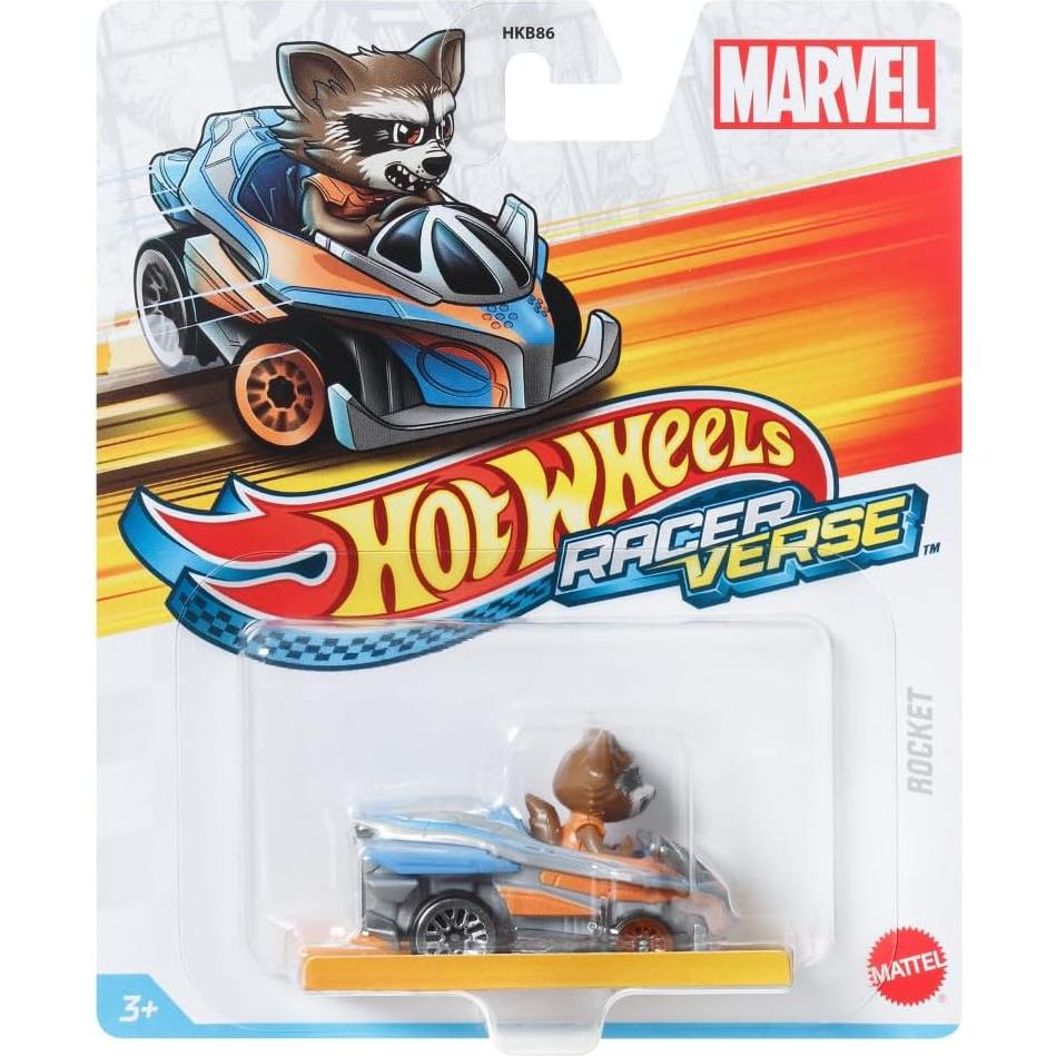 Vehículo Die-Cast Hot Wheels RacerVerse Rocket Racoon 1:64