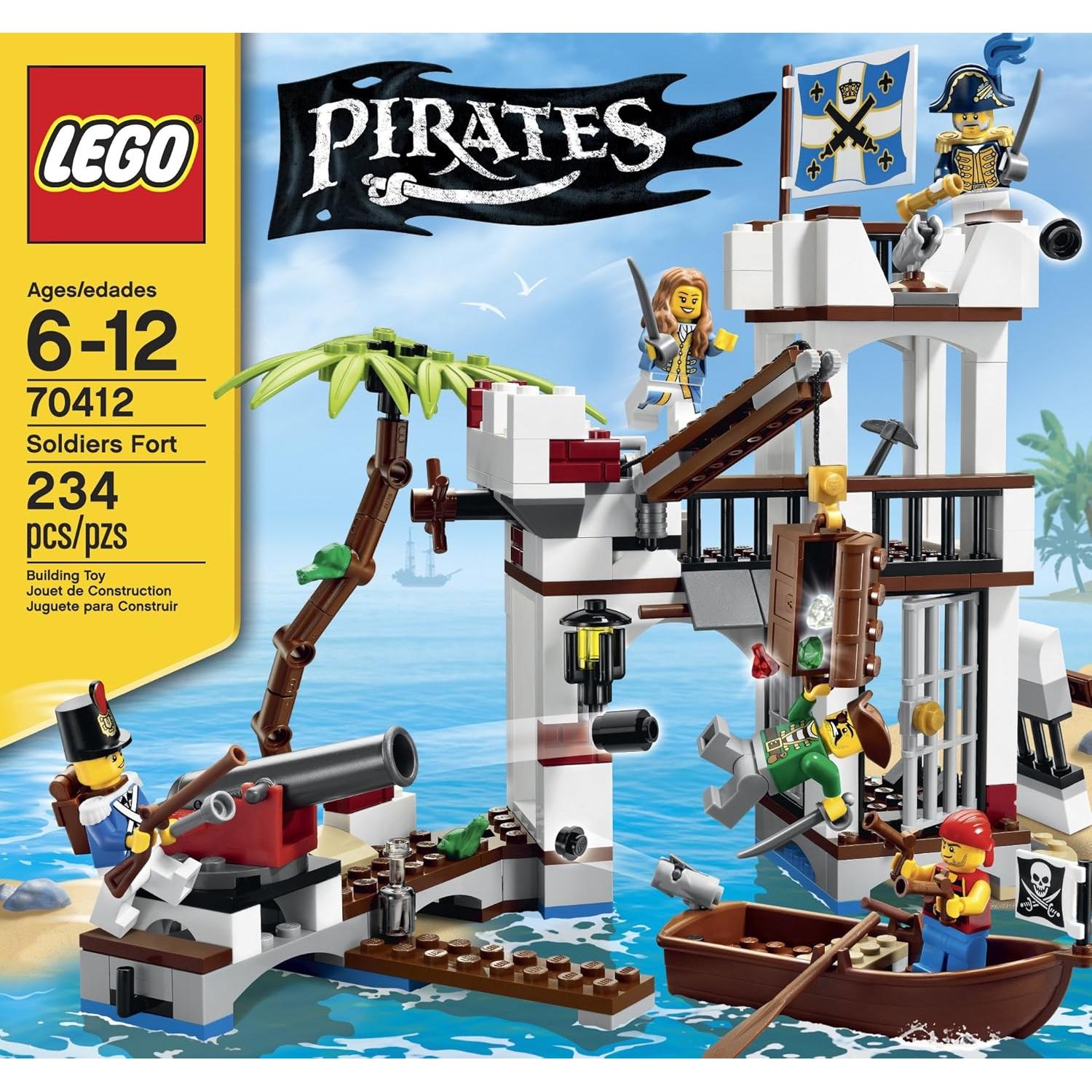 LEGO Fuerte de Soldados Piratas 70412 - 5 Minifiguras y Accesorios