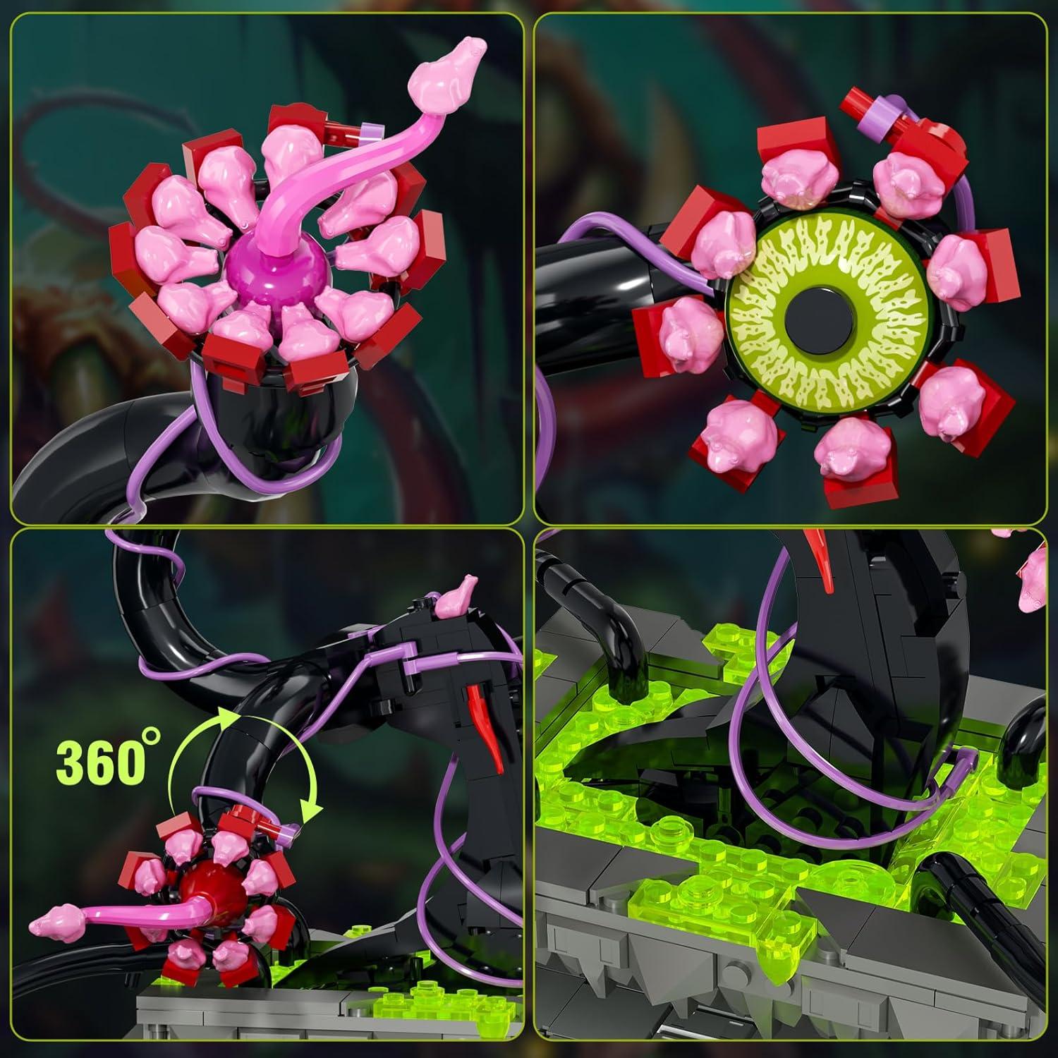 Set de Construcción Bonsai Planta Piraña itshWOee 660 Piezas