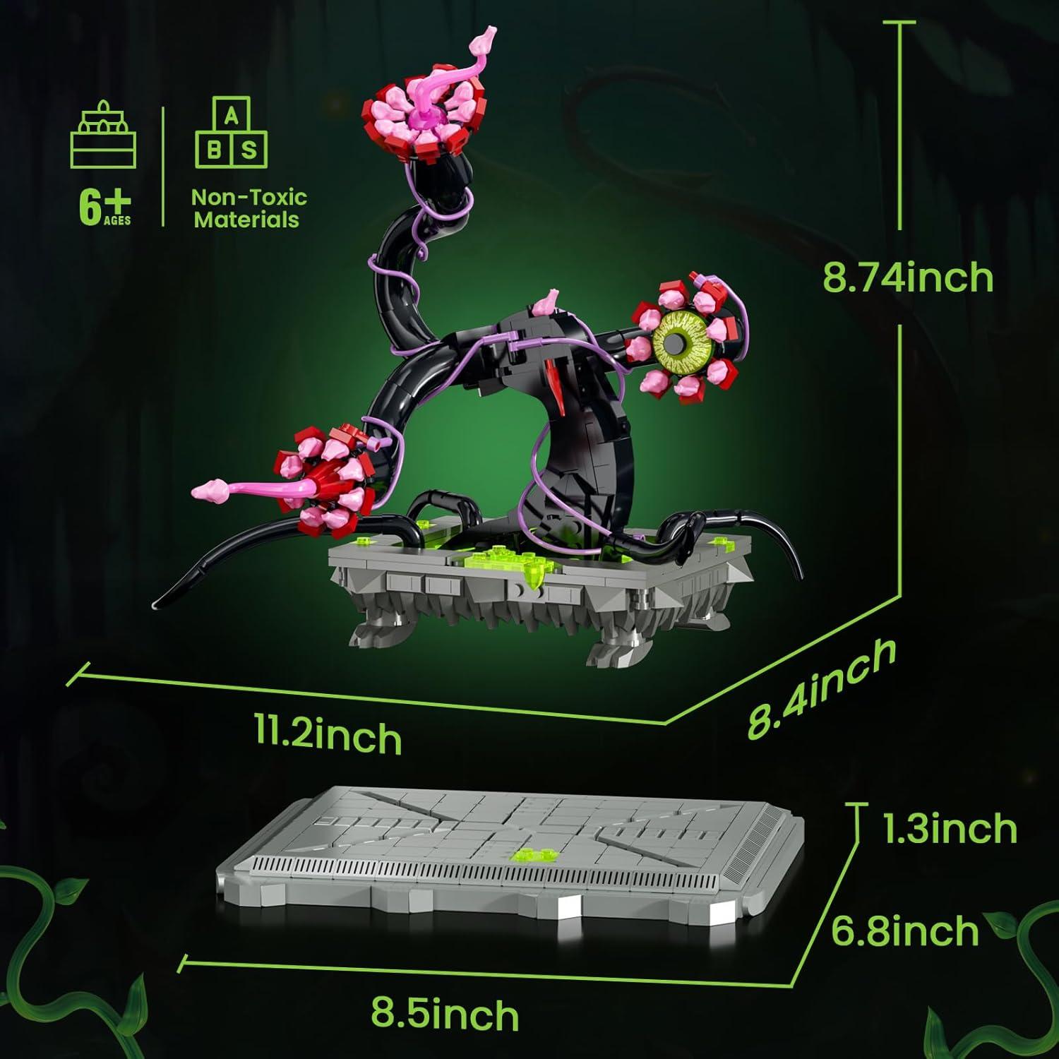 Set de Construcción Bonsai Planta Piraña itshWOee 660 Piezas