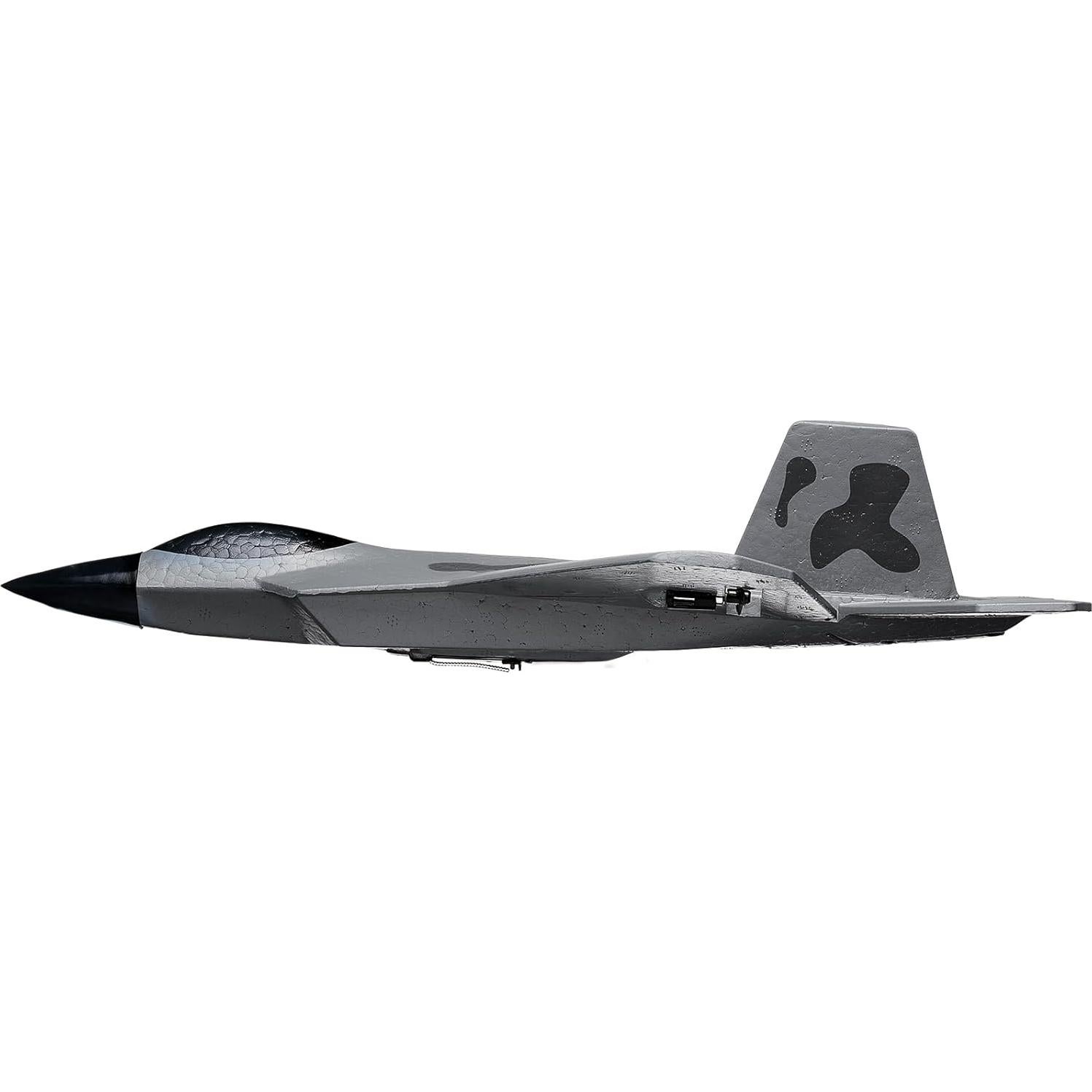 Avión RC VEVOR F-22 2 Canales con Estabilizador