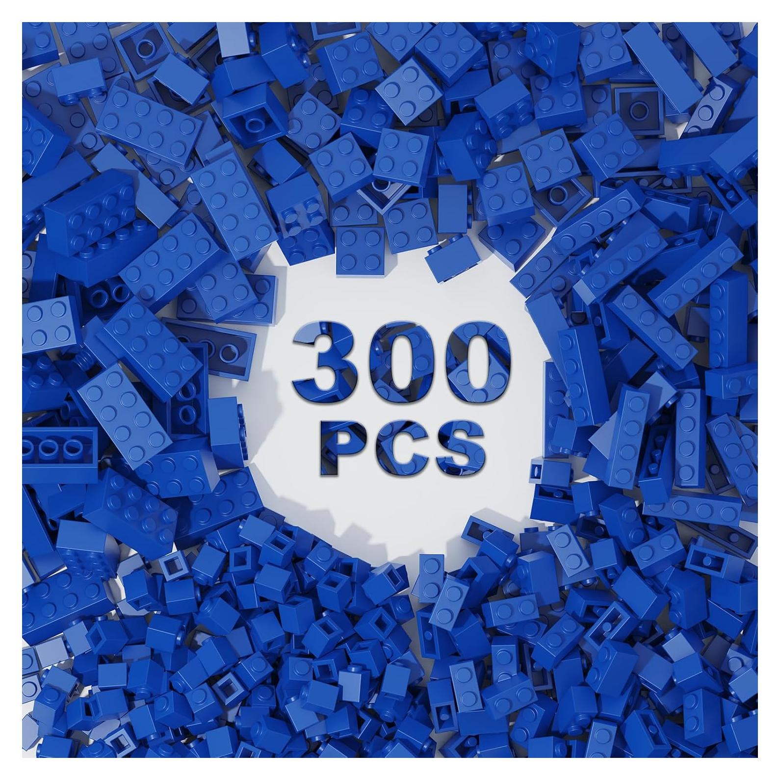 300 Ladrillos Clásicos de Construcción WEBRICK Azules