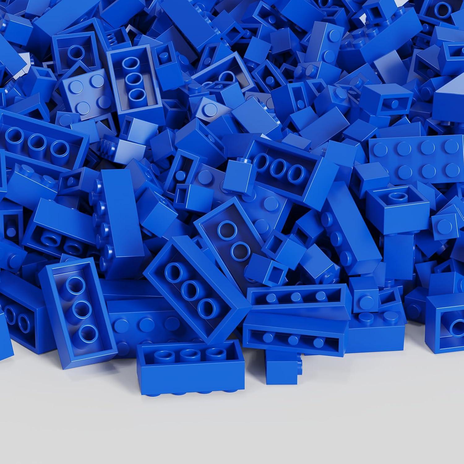 300 Ladrillos Clásicos de Construcción WEBRICK Azules