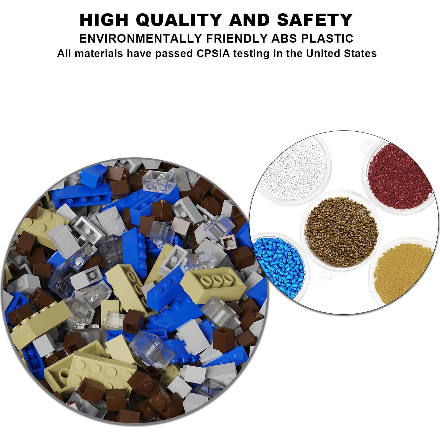 300 Ladrillos Clásicos de Construcción WEBRICK Azules