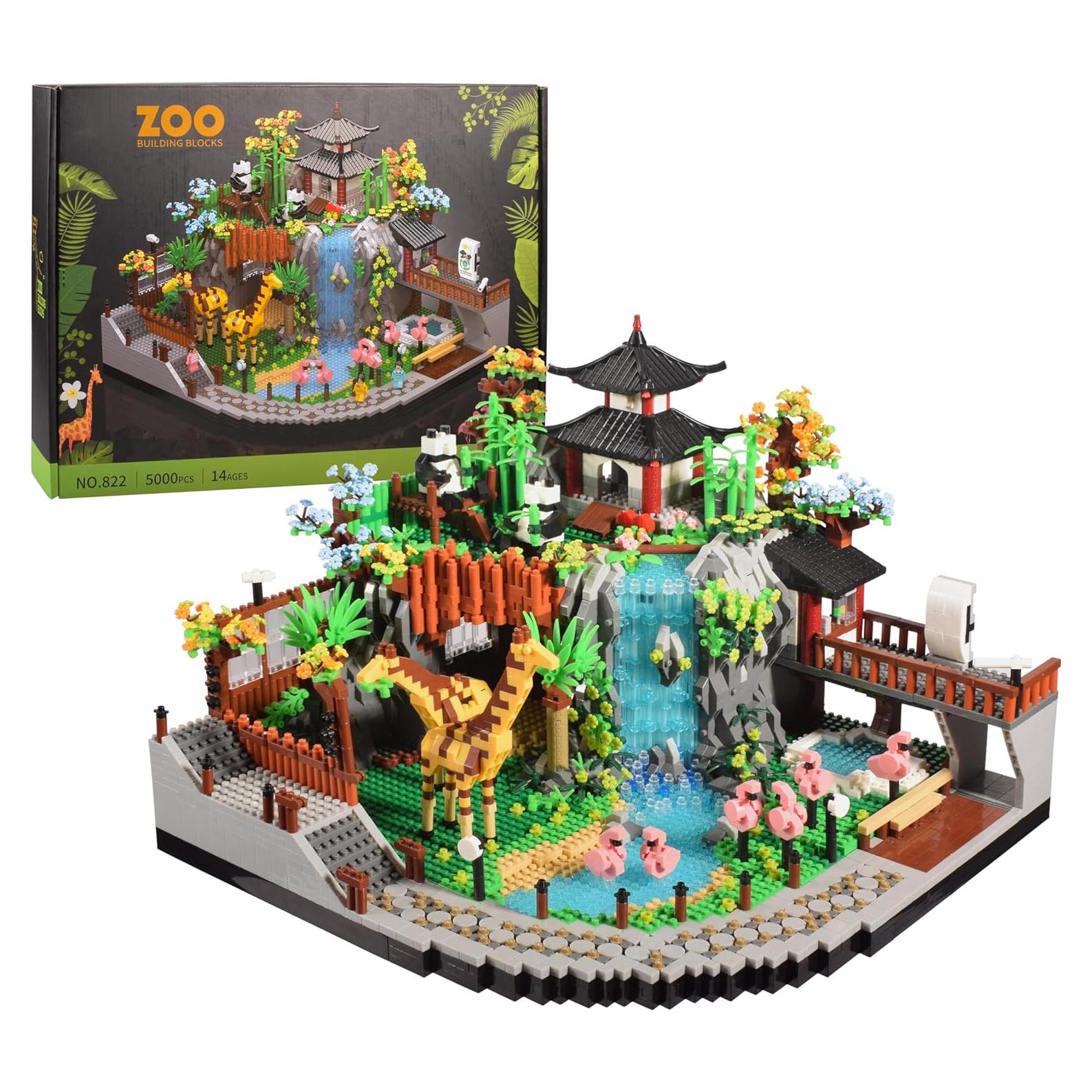 Bloques de Construcción Zoo Micro Mini KLMEi 5000 Piezas