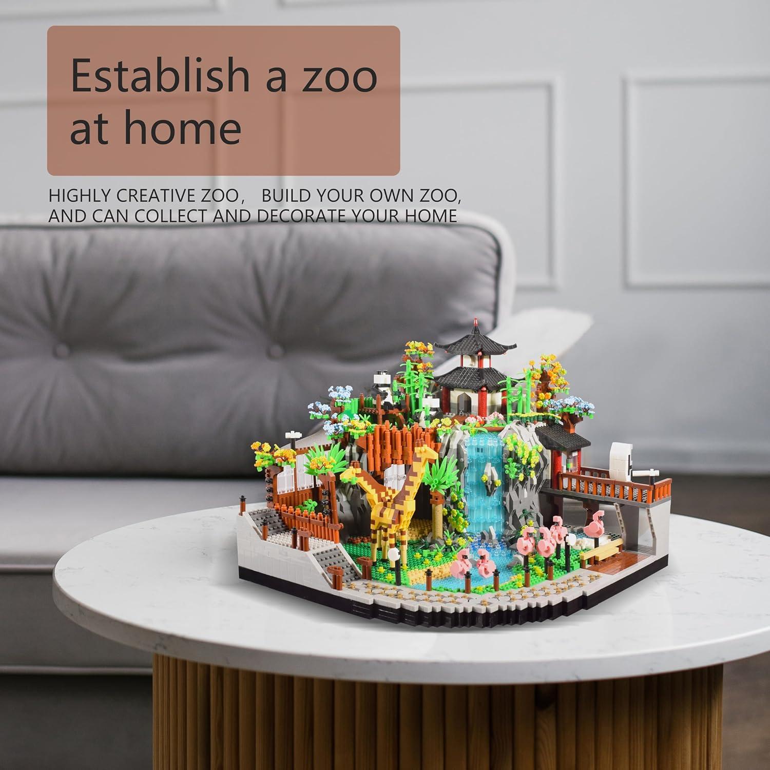 Bloques de Construcción Zoo Micro Mini KLMEi 5000 Piezas