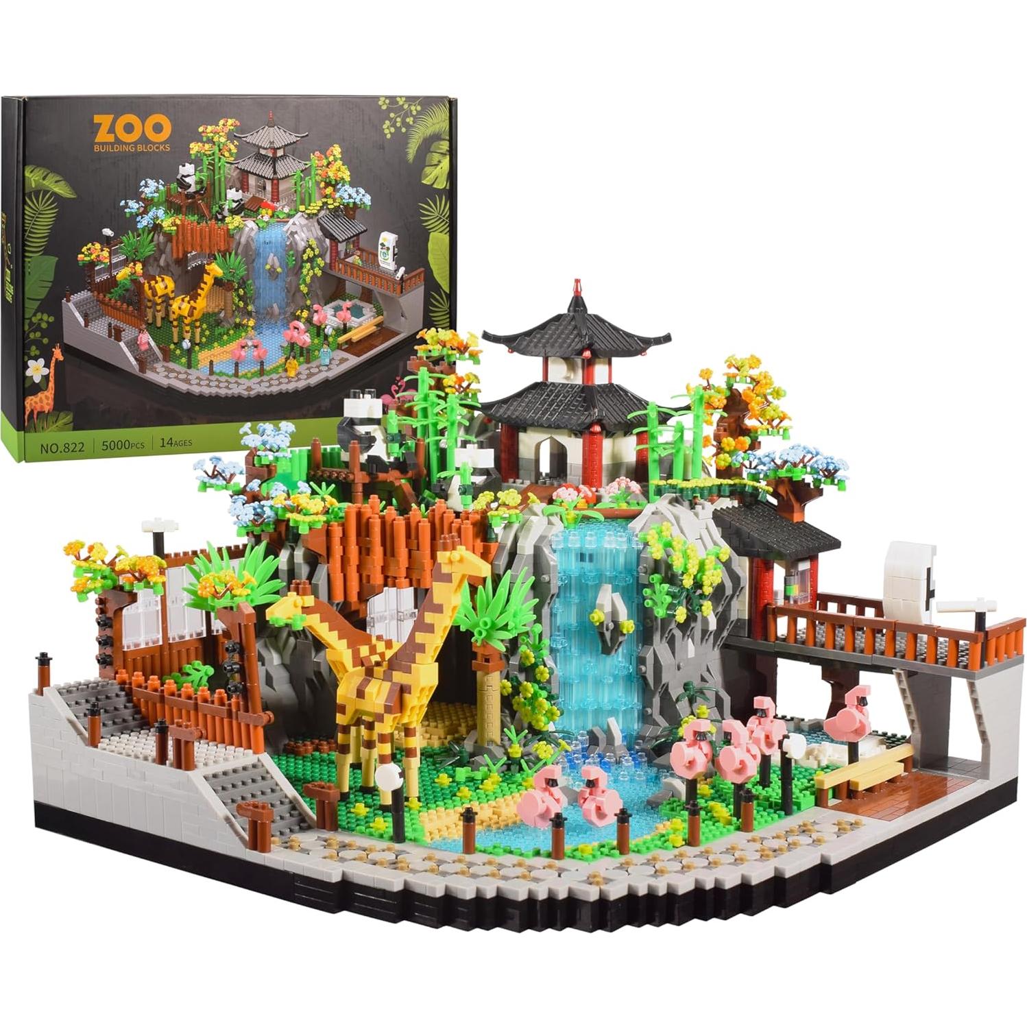 Bloques de Construcción Zoo Micro Mini KLMEi 5000 Piezas