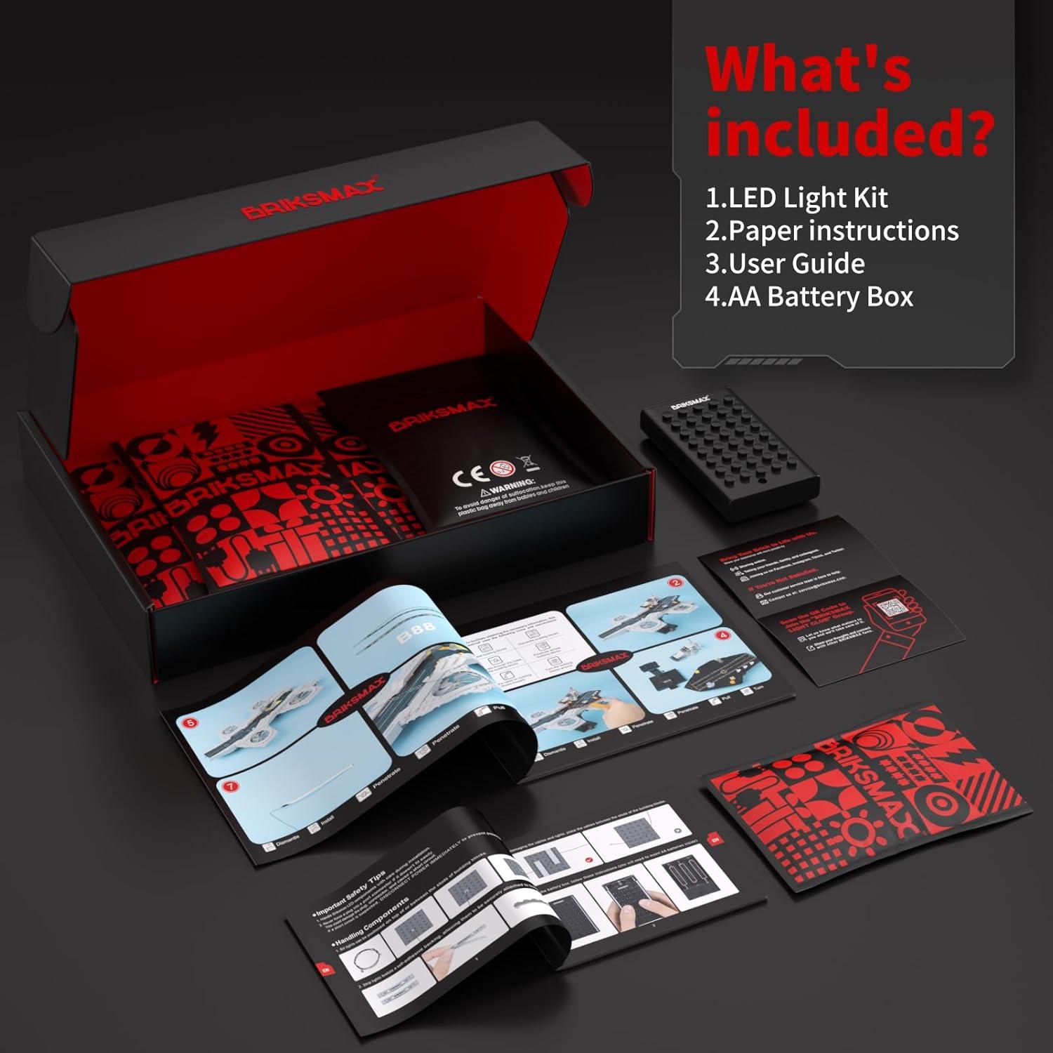 Kit de Iluminación LED BRIKSMAX para Lego Avengers 76295